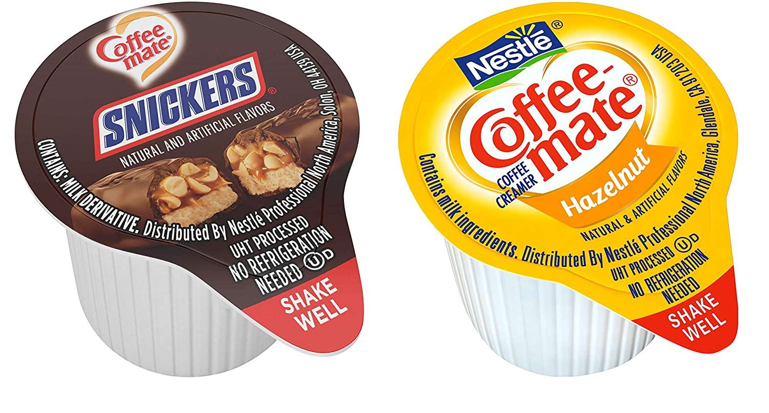 Coffee Mate Liquid Creamers Variety Pack 9 Flavors, 36 Count + Spice