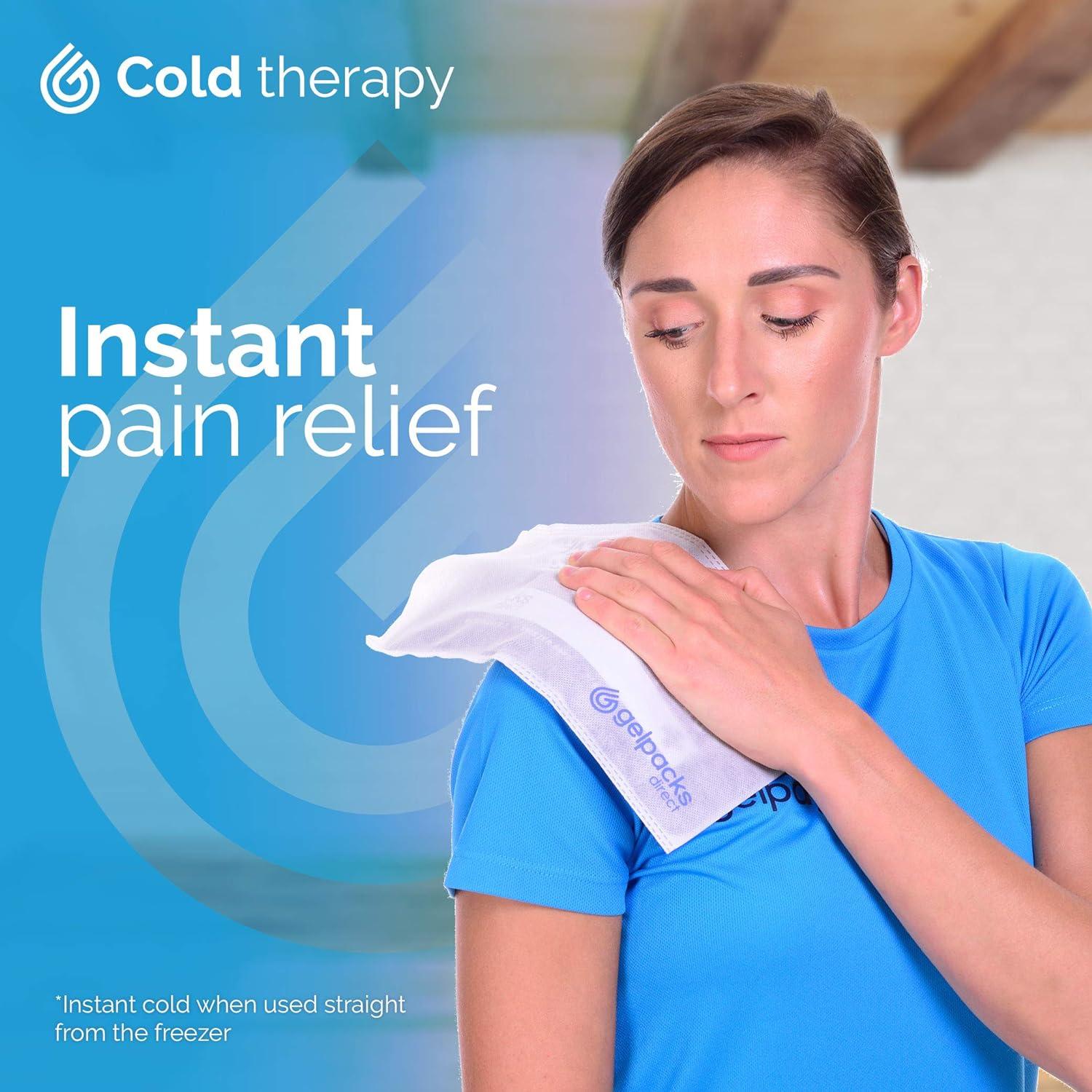 Gelpacks Direct Hot Cold Gel Pack Reusable (Large 28 x 18 cm) with Non