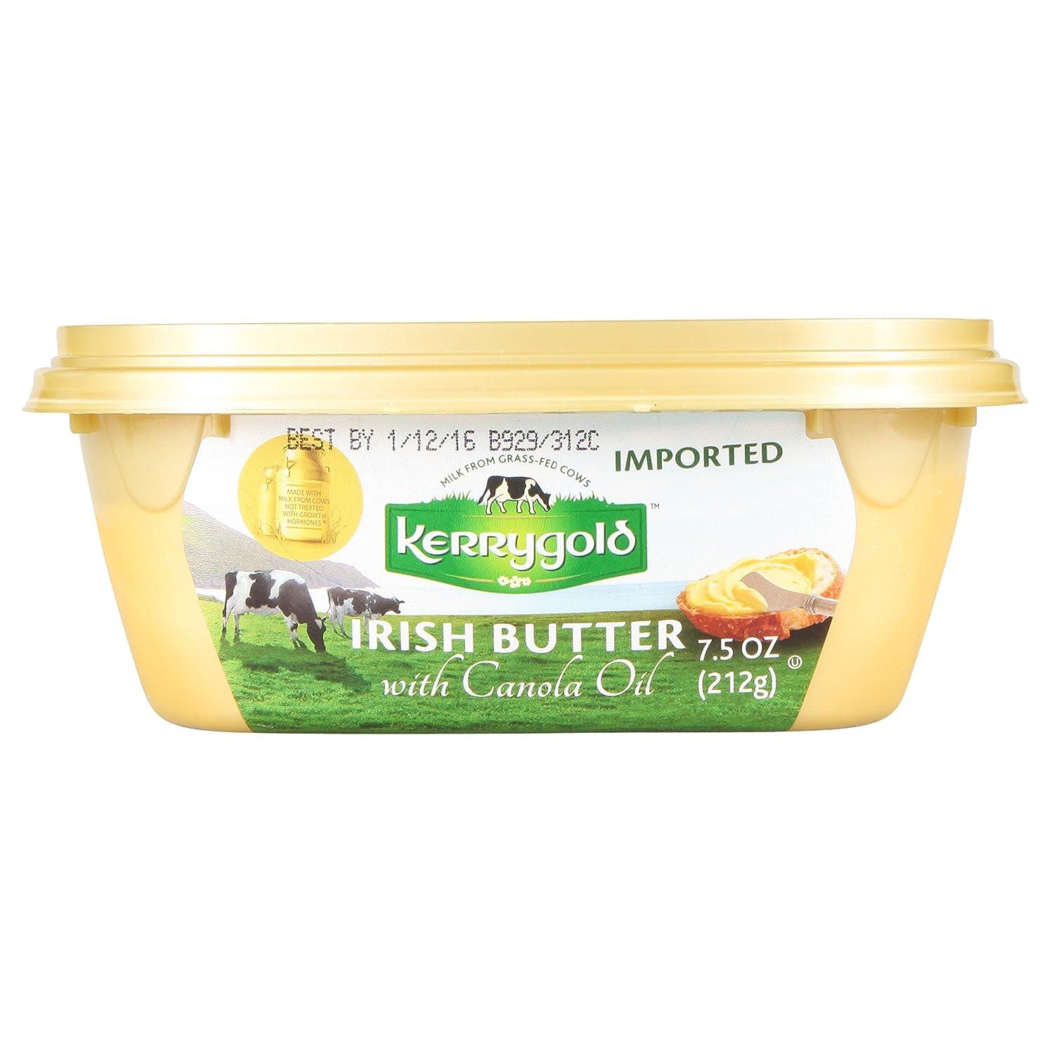 KERRYGOLD BUTTER 7.5 OZ SPREADABLE W/CANOLA OIL TUB