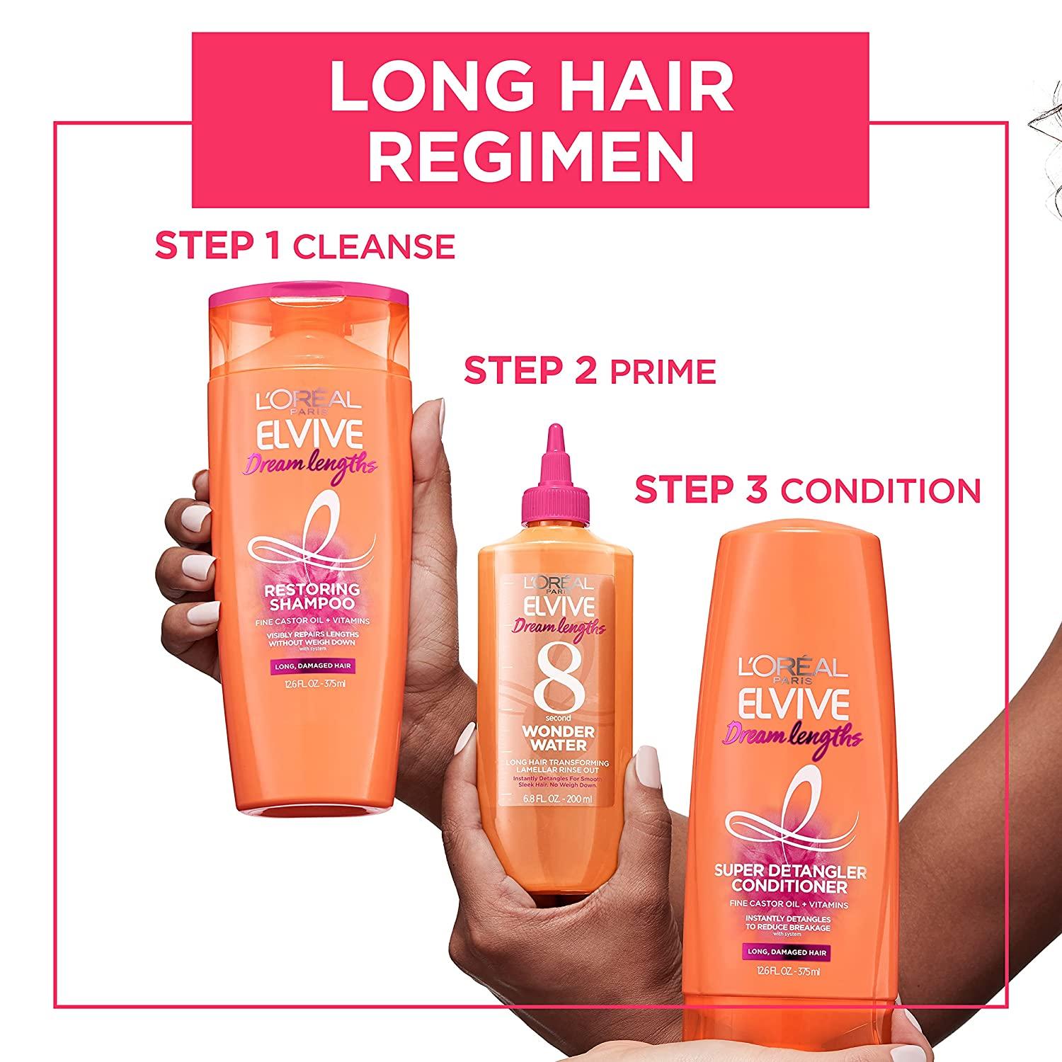 L'Oreal Paris Elvive Dream Lengths Shampoo and Conditioner Kit for Long