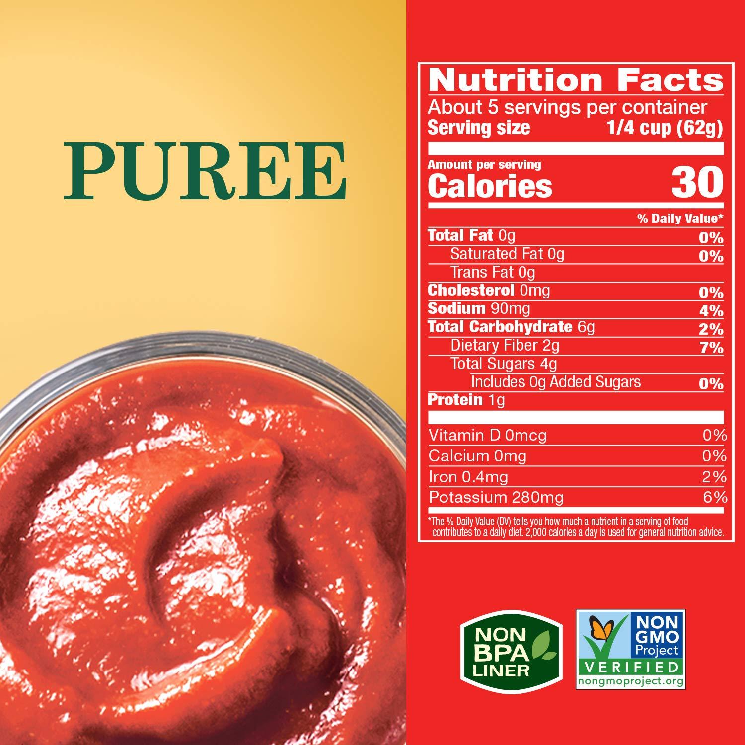 Hunt's Tomato Puree 10.75 oz 12 Pack 10.75 Ounce Cans (Pack of 12