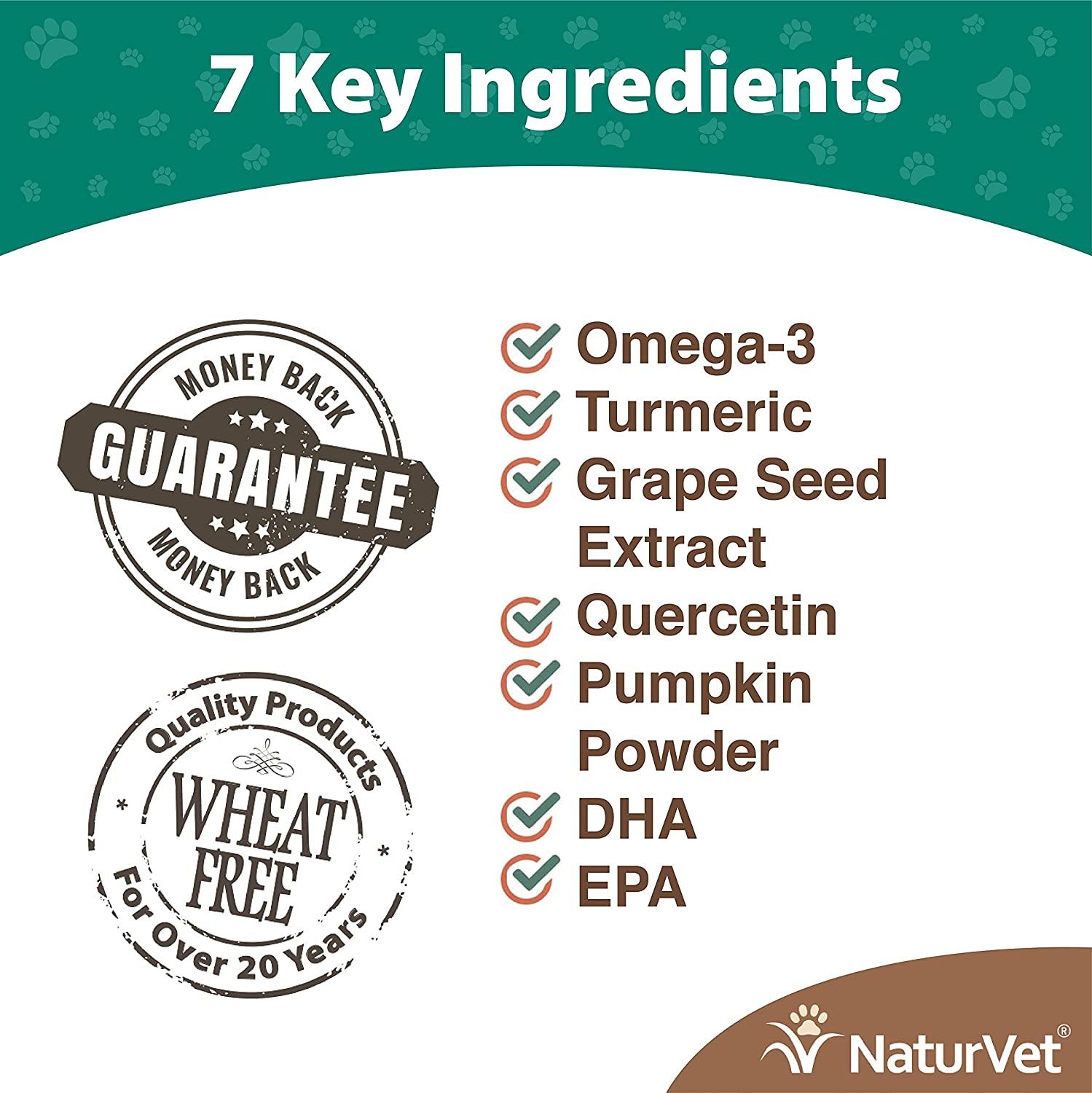 NaturVet Aller911 Allergy Aid Plus Antioxidants For Cats 60 Soft Chews