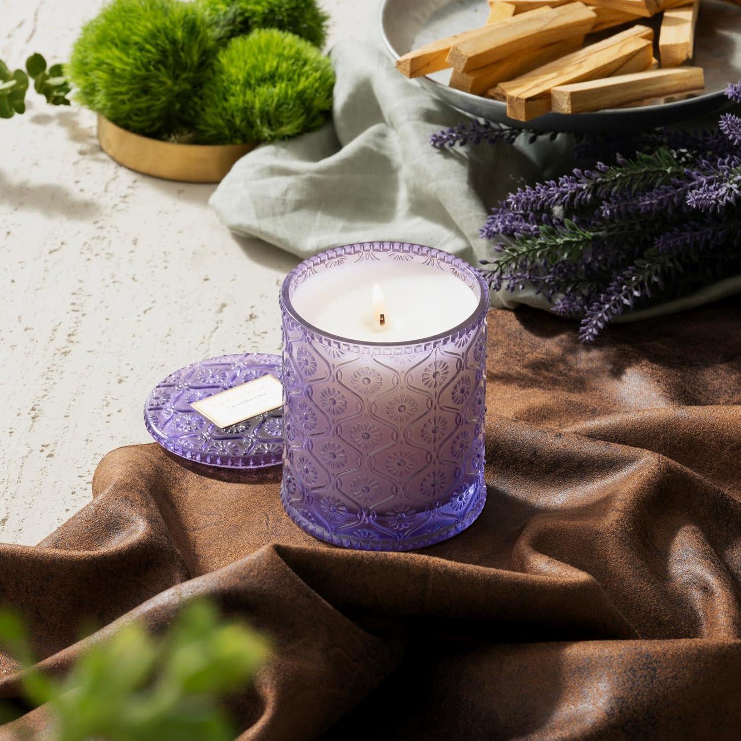 Roesia Lavender Lilac Candle - Thumbnail 2