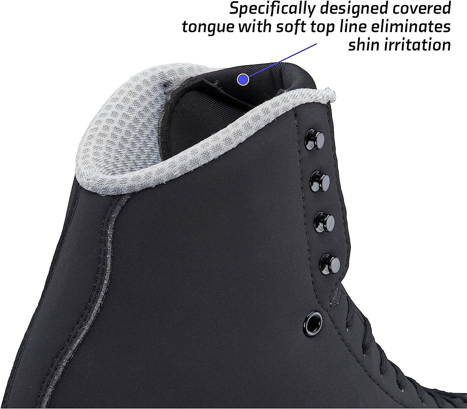 Jackson Ultima Freestyle Fusion Mens Ice Skates FS2192 Size 13, Wide Width Aspire Freestyle