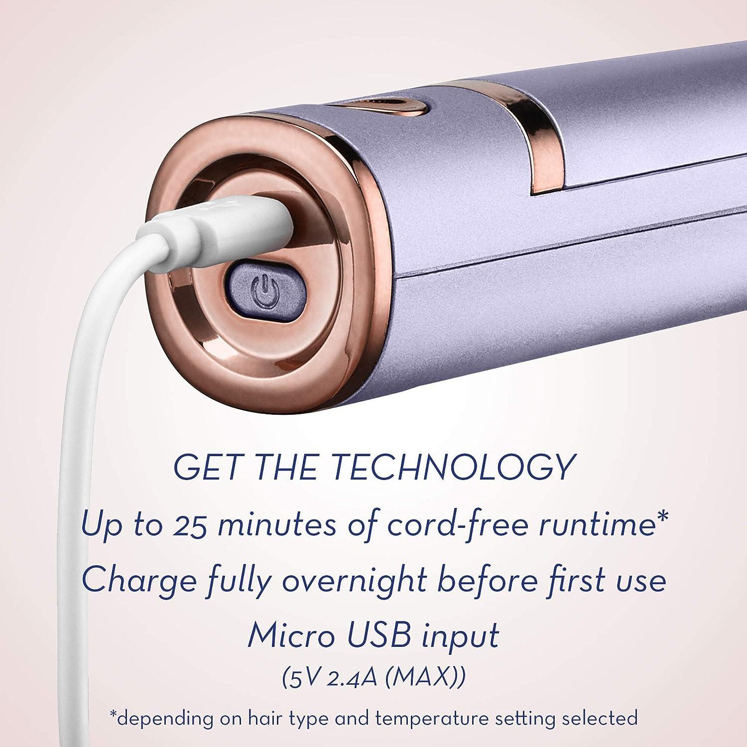 1 inch outlet cordless curling iron