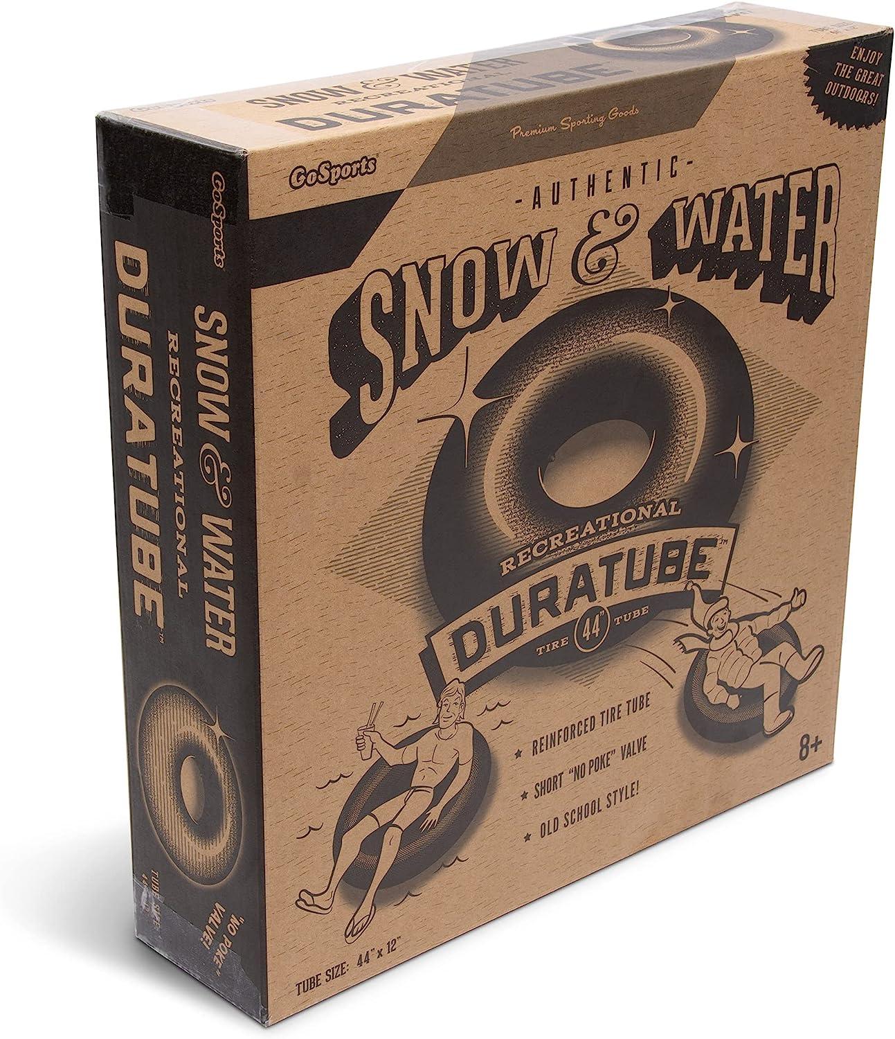 GoSports Duratube 44 Pollici (112 Cm) – Cammara D'aria Rinforzata Per Neve E Acqua, Grado Commerciale, Resistente, Carico Max 113 Kg, Valvola Anti-ostacolo