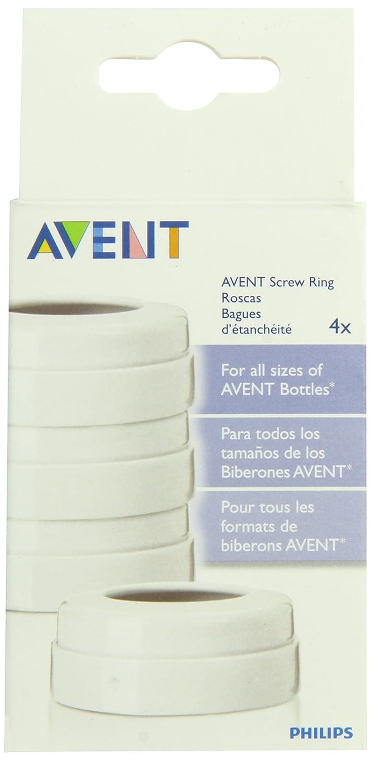 Philips AVENT BPA Free Classic Bottle Screw Rings 4Pack