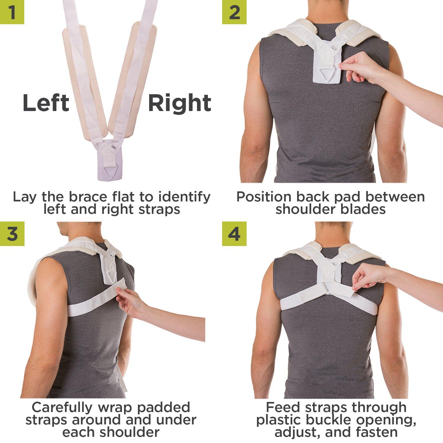 BraceAbility Figure 8 Clavicle Brace & Posture Corrector Shoulder