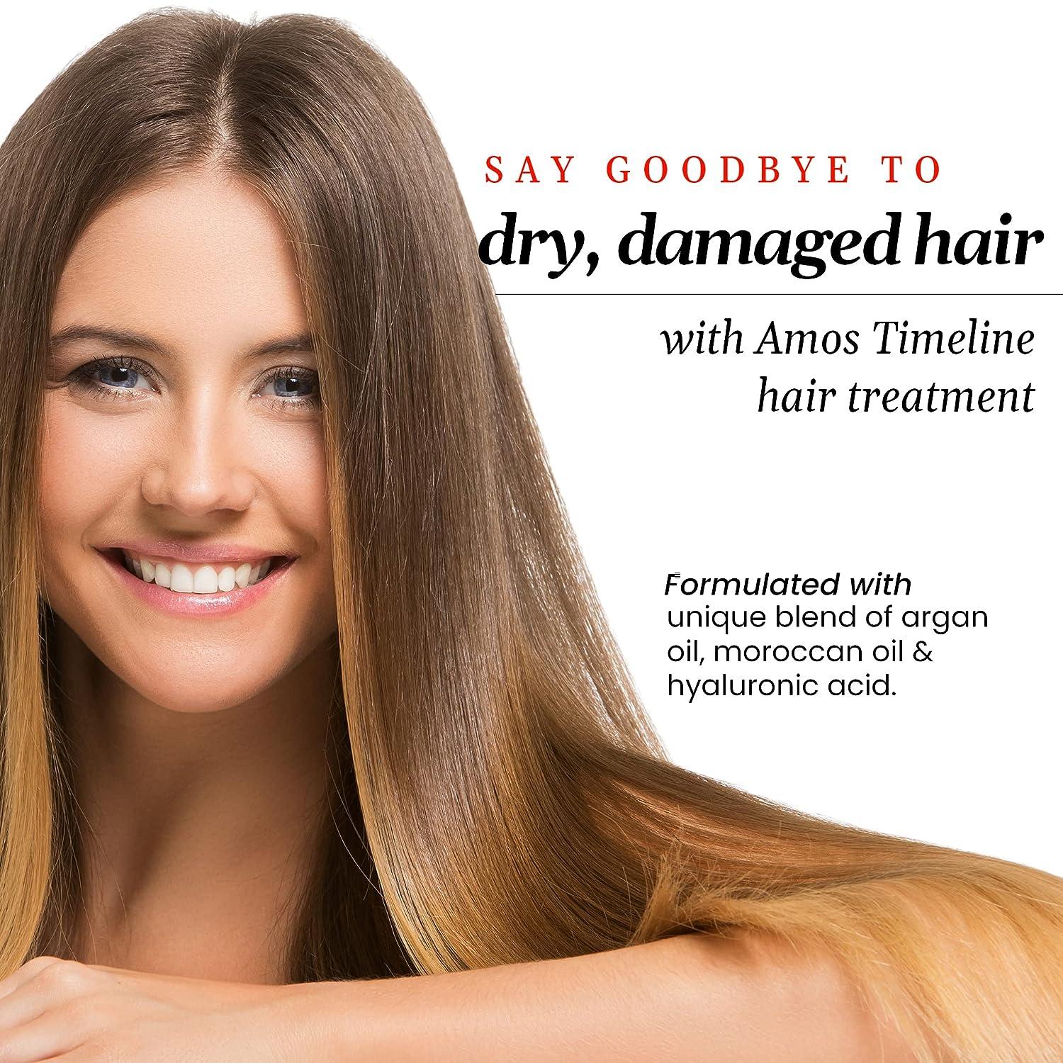 AMOSTIMELINE Hair Botox Deep Conditioner Moisturizing Hair Mask