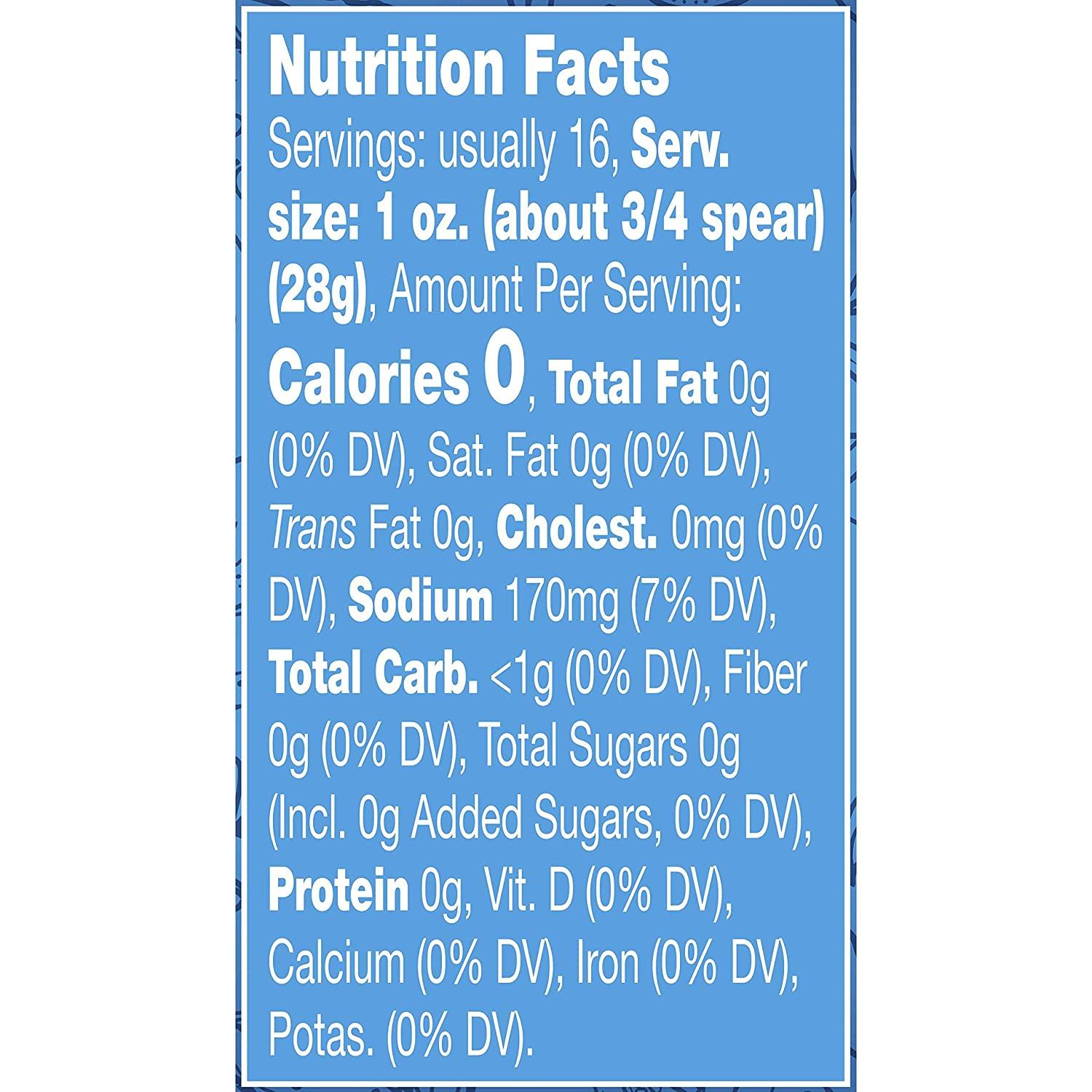 Vlasic No Sugar Added Bread and Butter Pickle Spears, Keto Friendly, 6