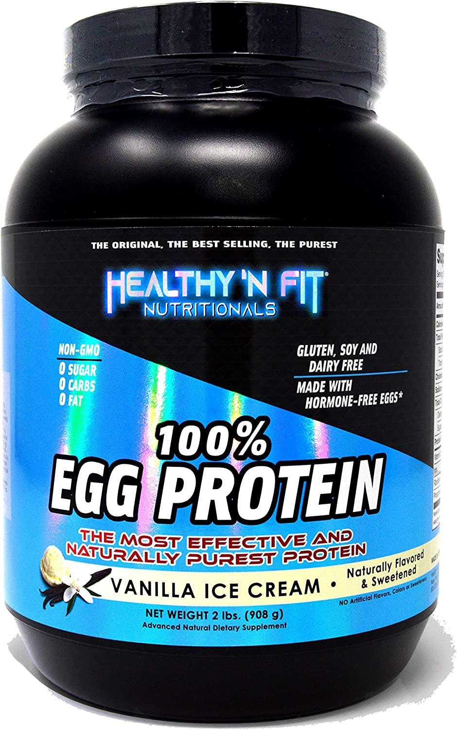 Healthy 'n Fit 100% Egg Protein Powder - Chocolate - 2 Lb main image 0