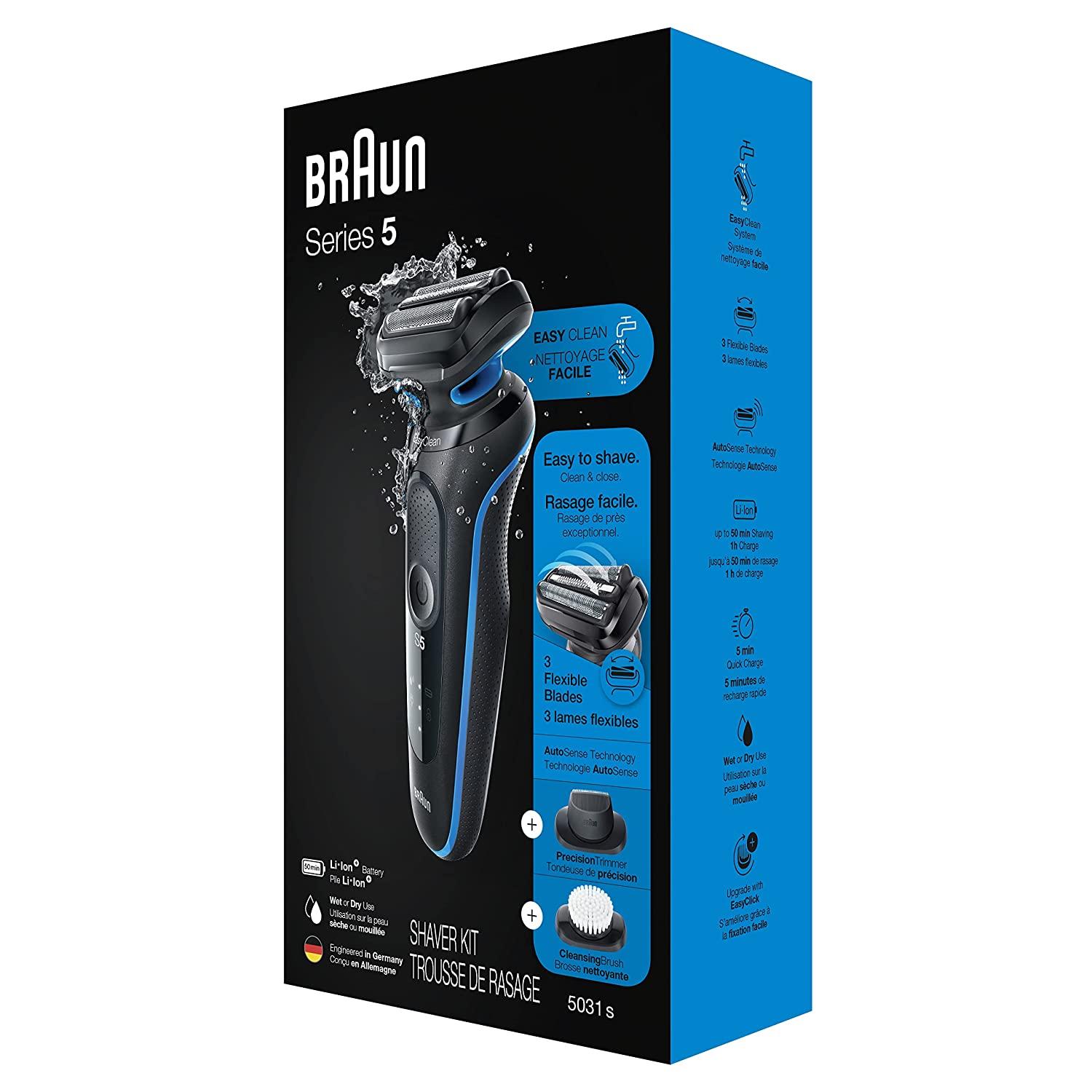 BRAUN - BRAUN シリーズ5  5145S Amazon.com: Braun Electric Razor for Men, Waterproof, Series