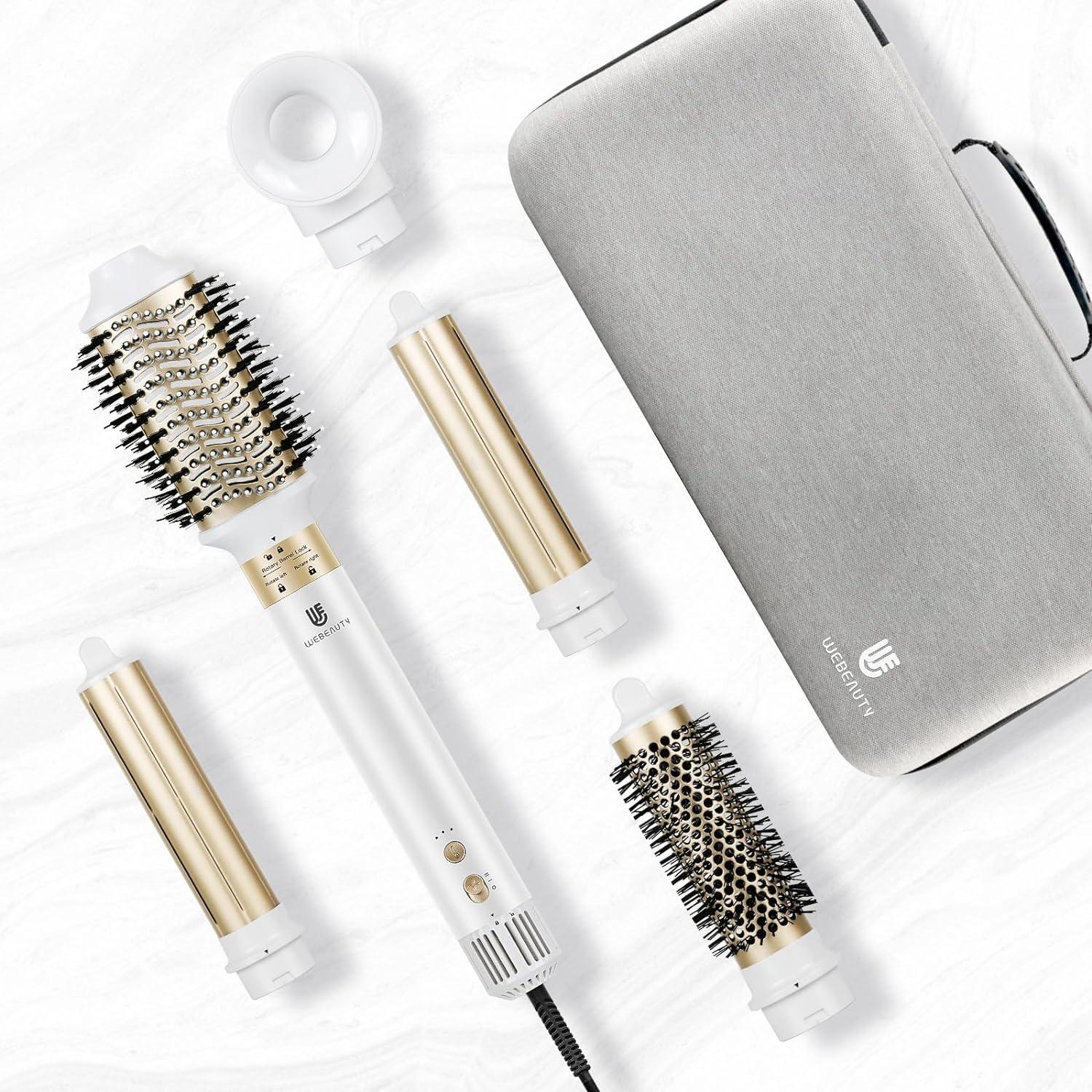 WEBEAUTY Hype-Air (5 IN 1 ) ハイスピードドライヤー All-in-One Curling Iron Set with Temperature Control