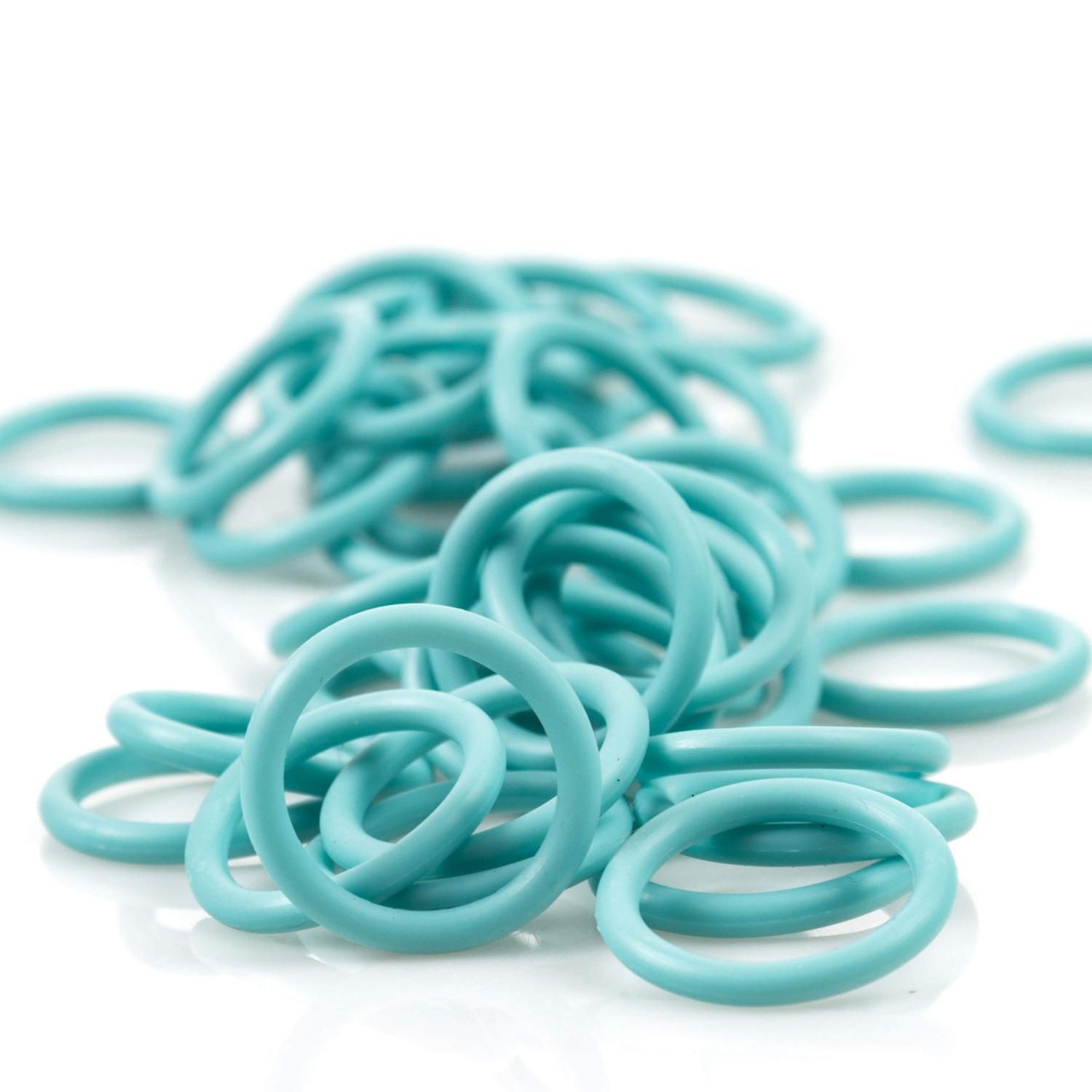 Buy Silicone Pacifier Adapter & Chain Set | Turquoise O-Ring | 5 Pieces ...
