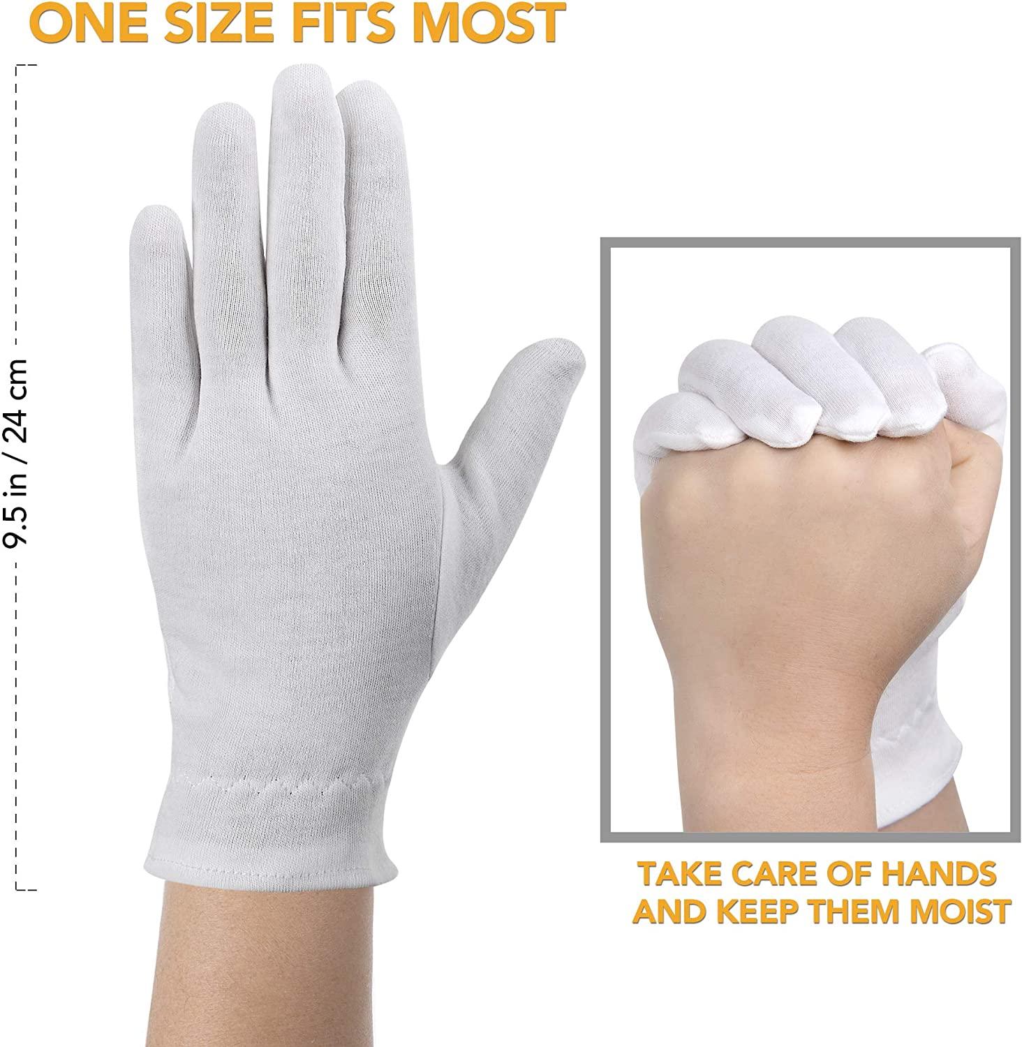 Cotton gloves for dry hands discount