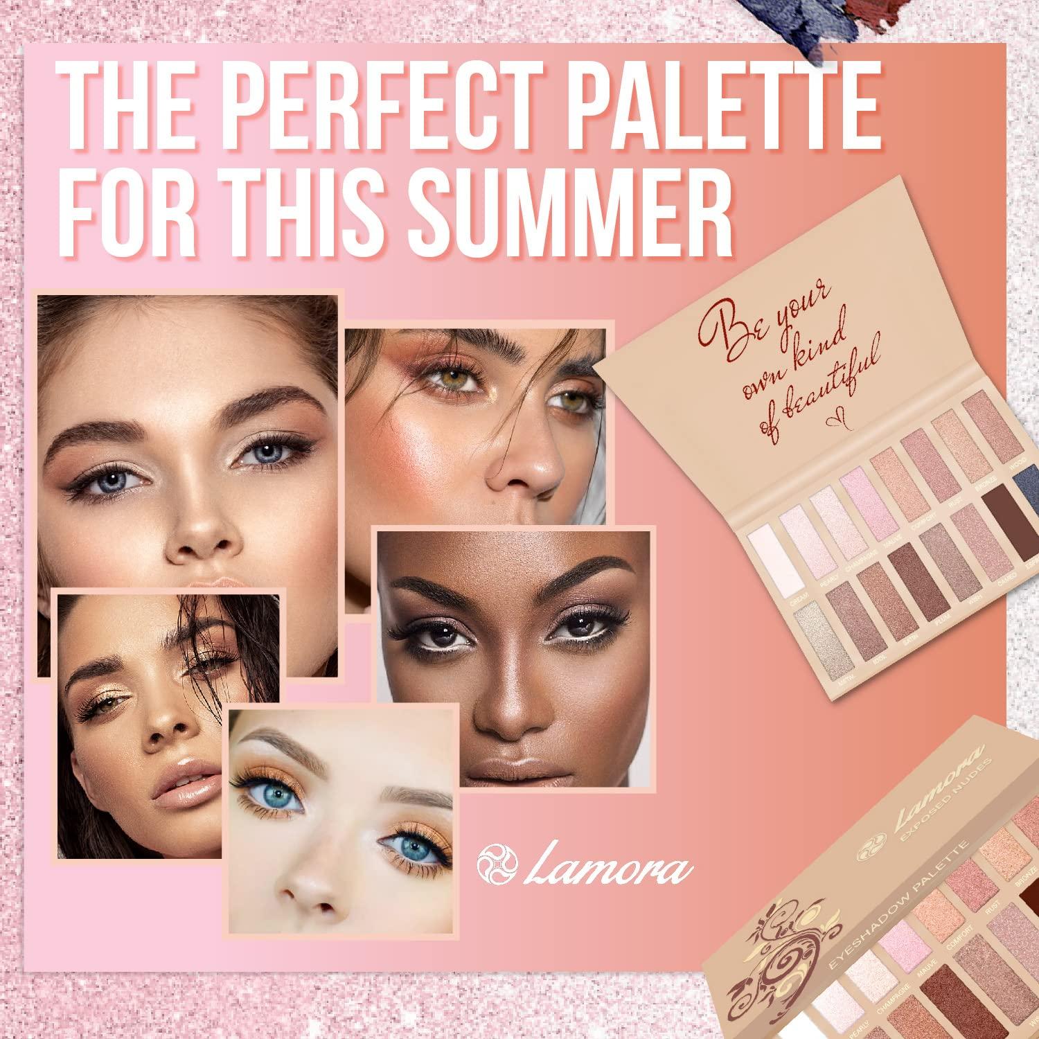 Best Pro Eyeshadow Palette Makeup - Matte Shimmer 16 Colors