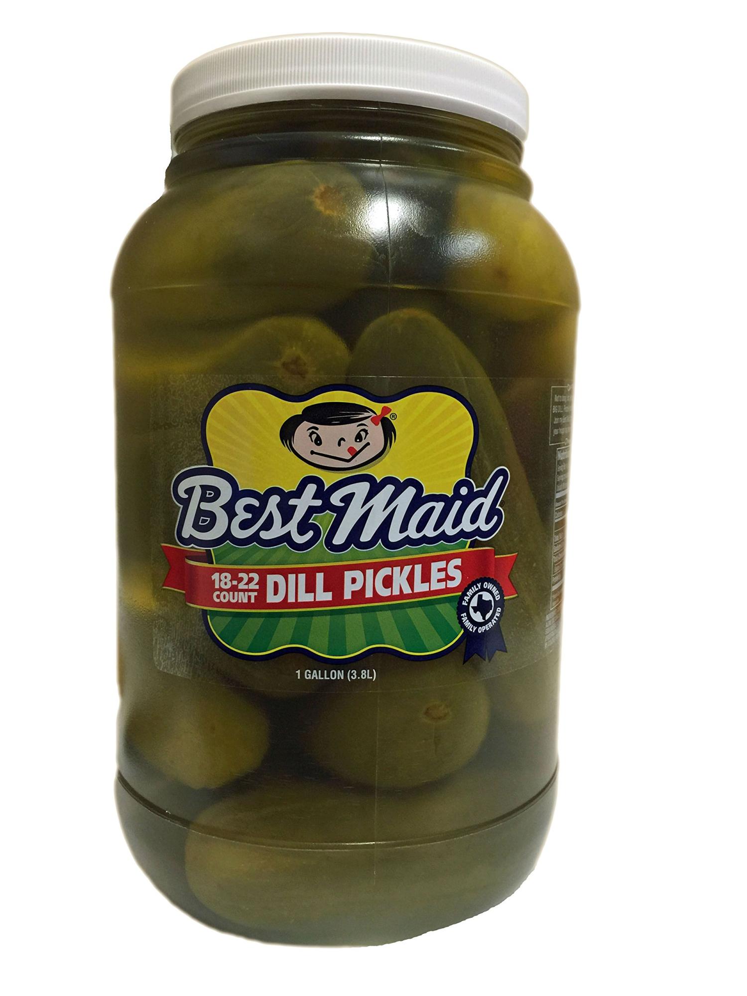 Best Maid Dill Pickles, 1822 ct, 128 oz 128 Fl Oz (Pack of 1)