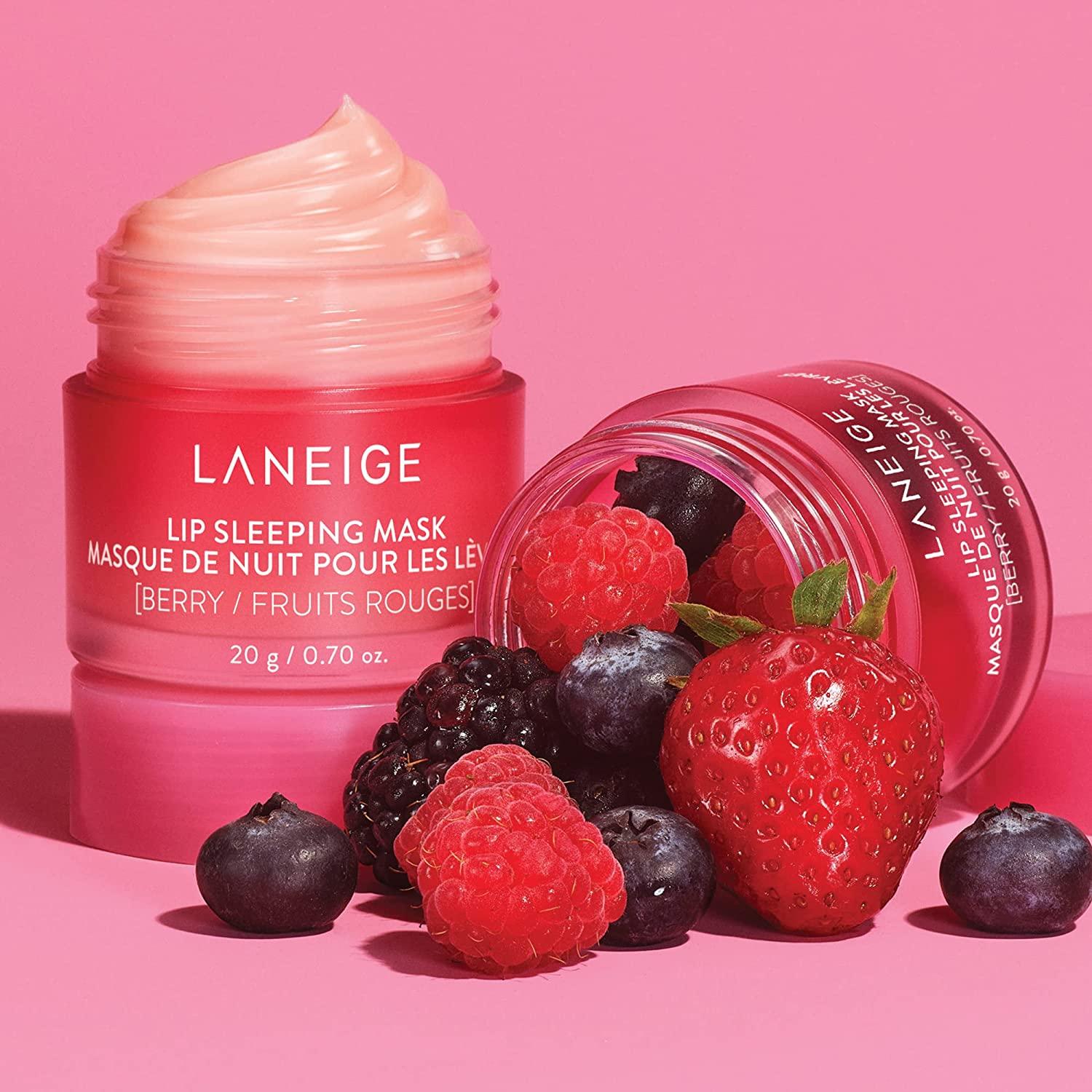 laneige lip sleeping mask with hyaluronic acid and vitamin c Laneige Lip Sleeping Mask main image 1