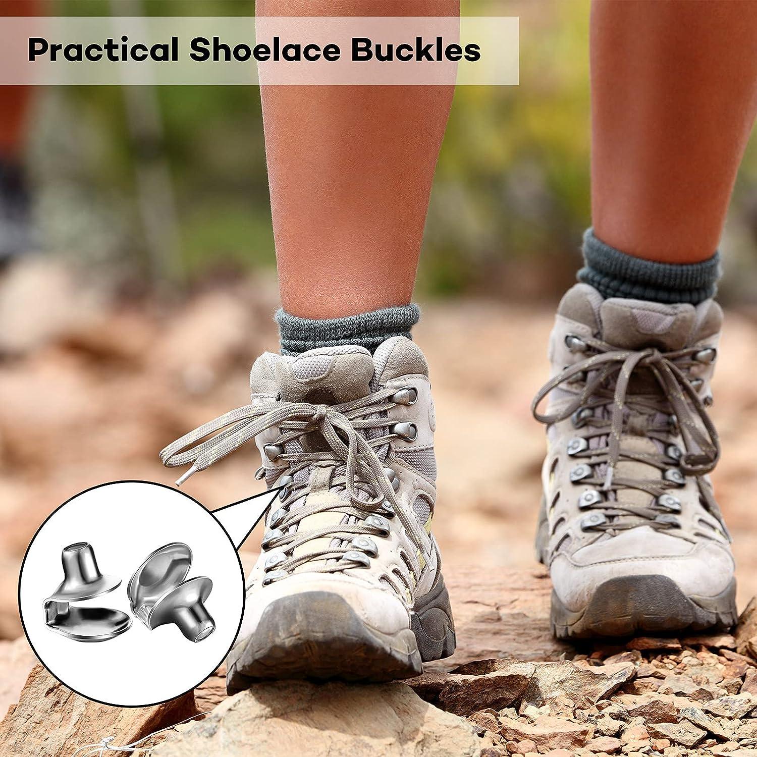 Shoe Black Metal Speed Lace Hooks Eyelets Hooks for Hiking Boot