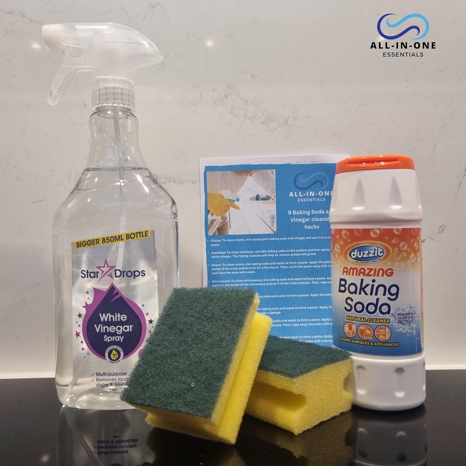 Duzzit Amazing Baking Soda - Powerful Cleaning Action | Natural Cleaner - Eliminates Grease & Stubborn Stains | Cleans Surfaces & Appliances (350g - View #14