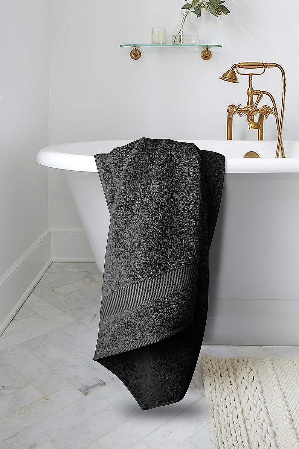  Pleasant Home Luxury Bath Towels Set 27”x54”, Bathroom Towels, 100% Cotton, 600 GSM, Towels for Bathroom, Soft & Absorbent Towels, Large Hotel Quality Bath Towel Set