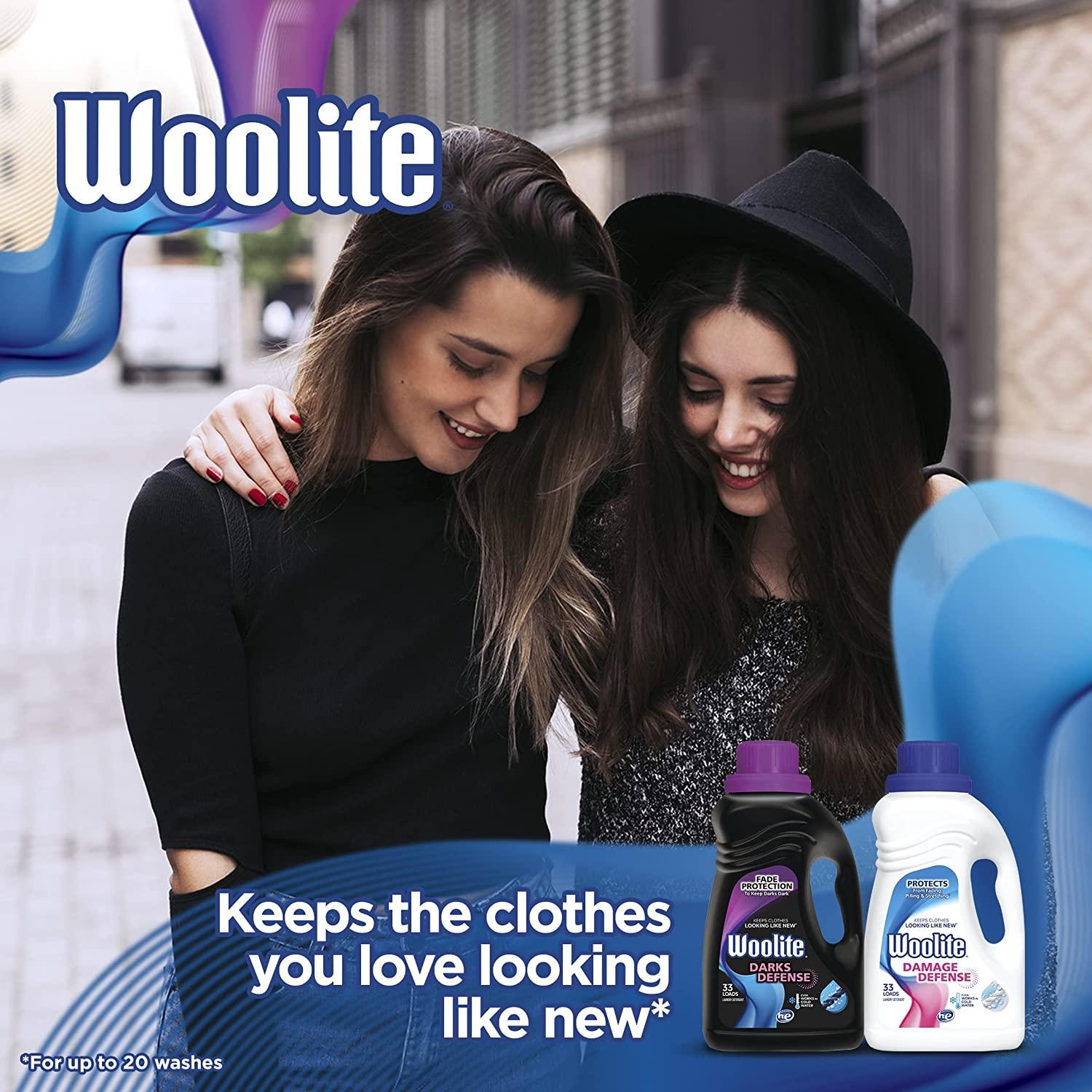 Woolite Darks Defense Liquid Laundry Detergent 33 Loads 50 Fl Oz