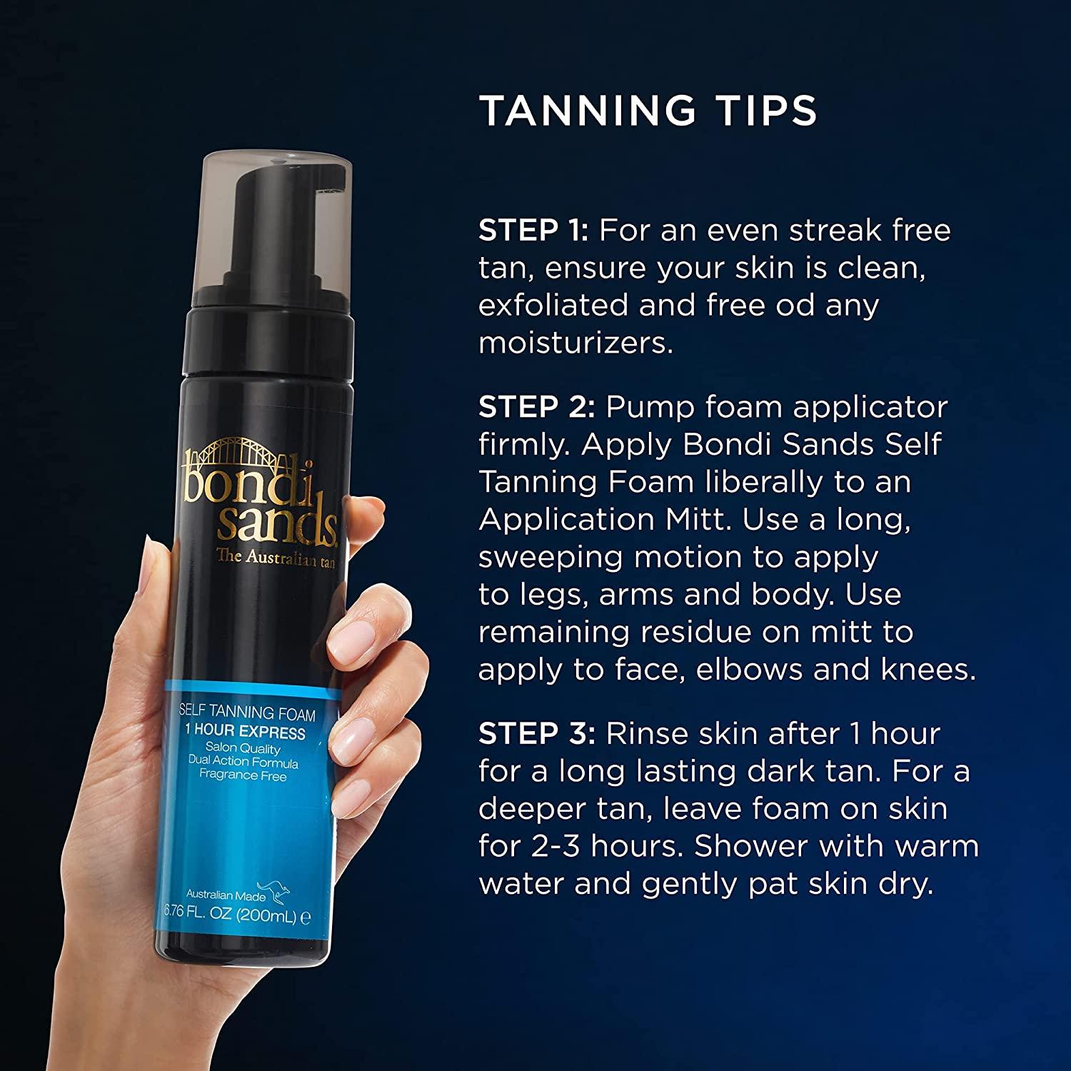 Bondi sands 1 hour express self tanning foam fragrance free