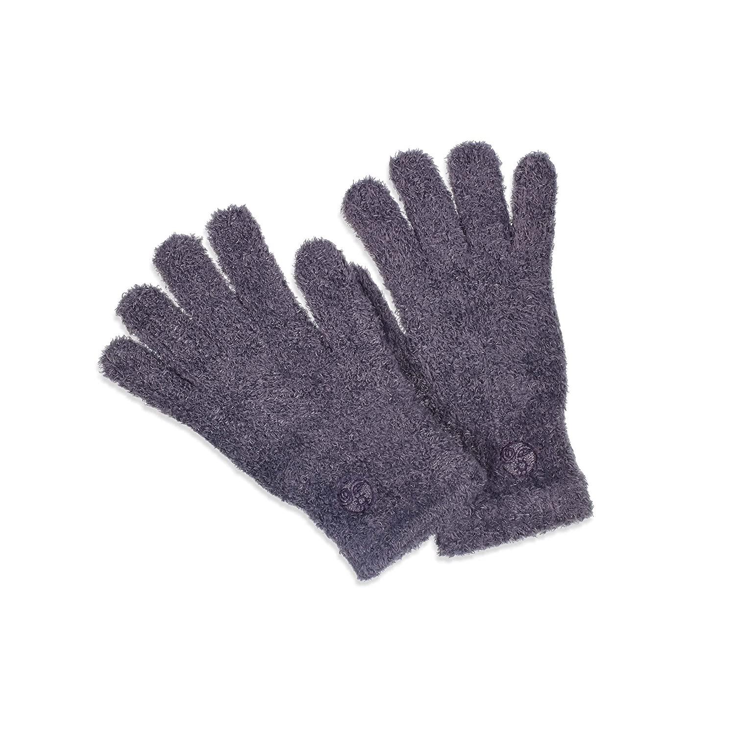Earth Therapeutics Aloe Infused Moisture Gloves, Gray