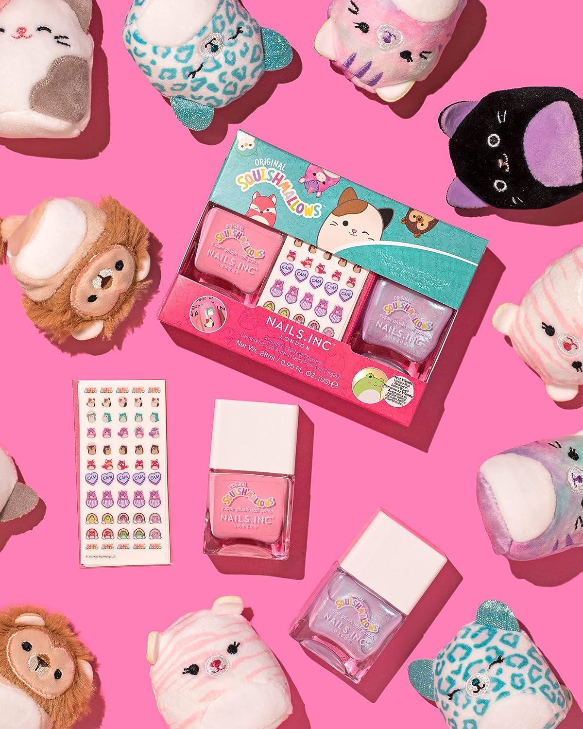 Nails.INC x Squishmallows Nail Polish Duo And Stickers