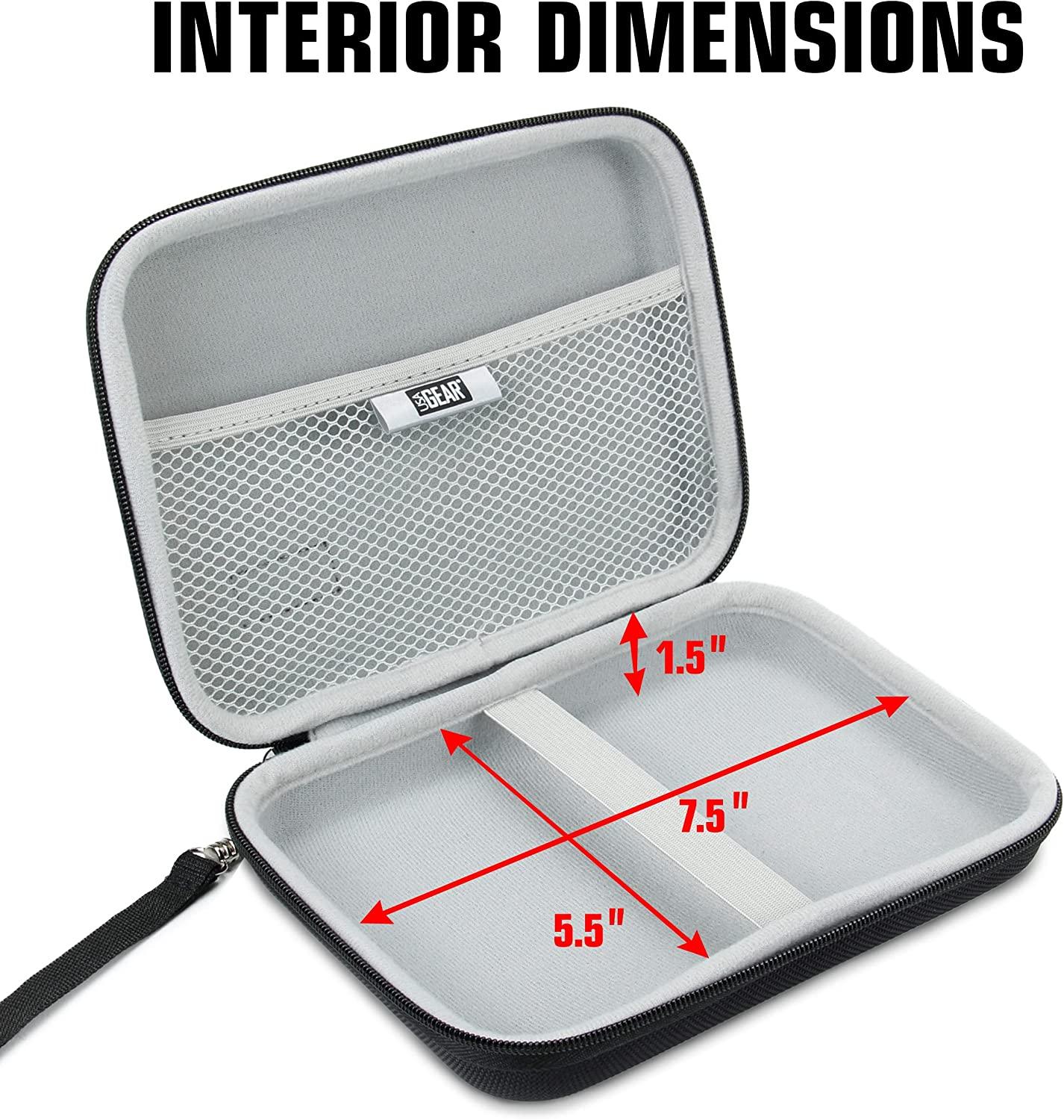 USA GEAR Insulin Travel Case Diabetic Bag with Protective Hard Shell