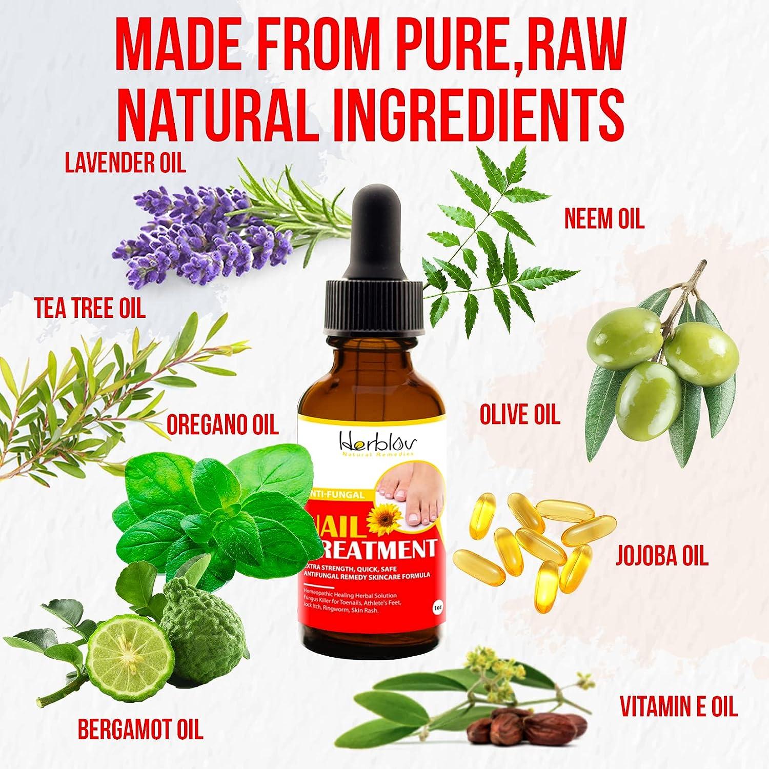 Nail & Toenail Repair Treatment Natural Extra Strength Nail Drops