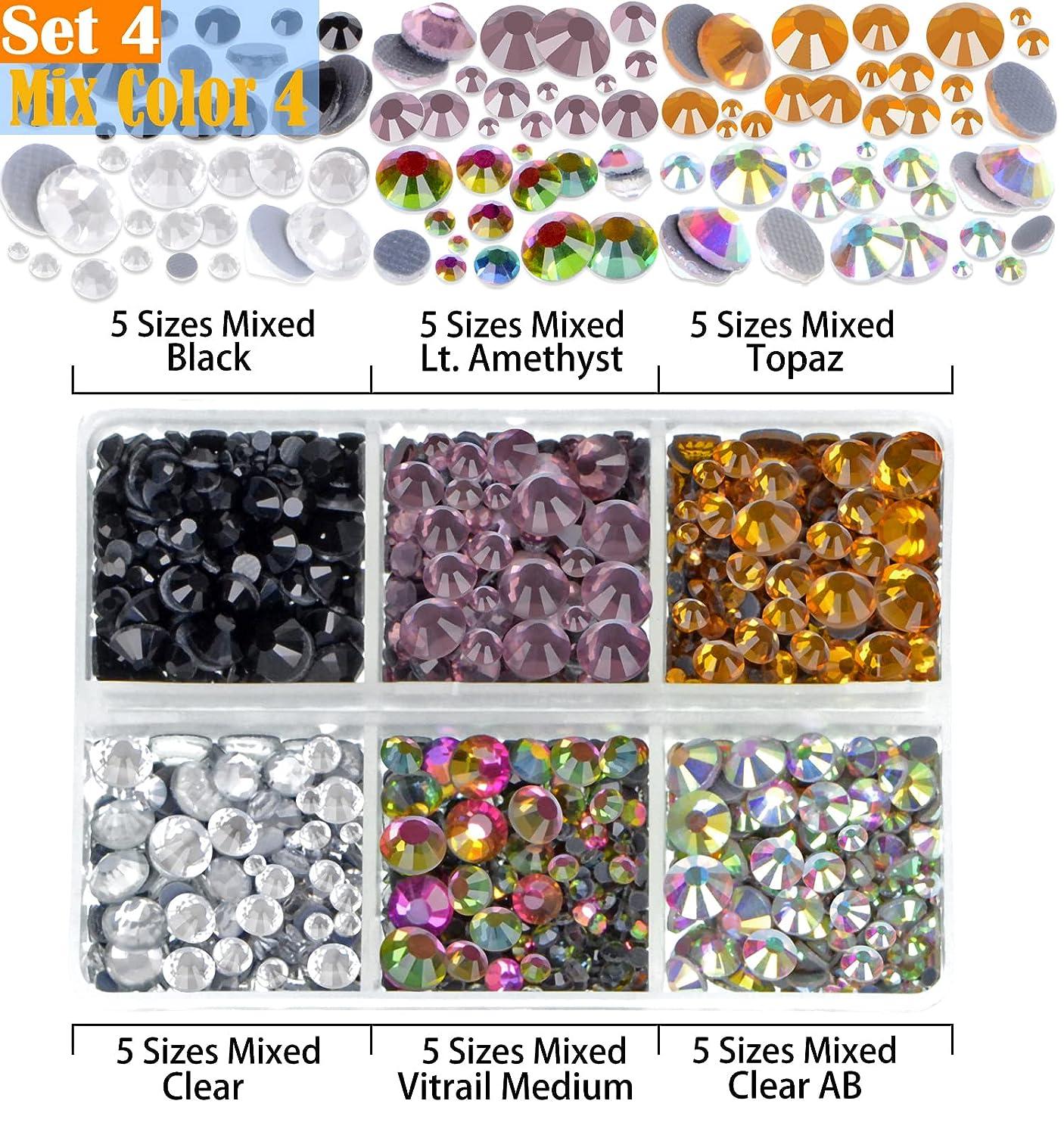 Hot Fix Korean Rhinestones - Size SS10 - By the Ounce