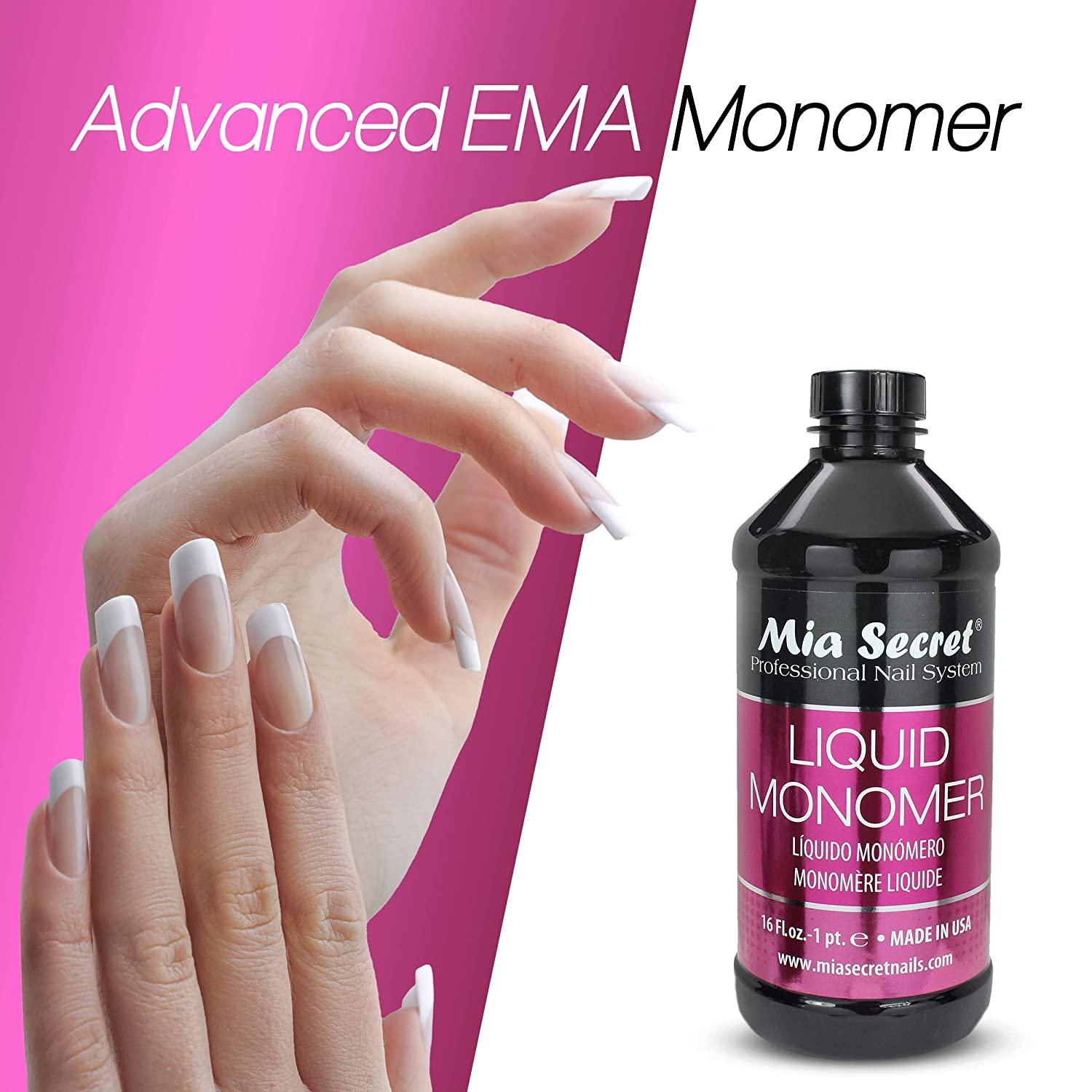 SULLMAR Acrylic Monomer Liquid Monomer Acrylic Nail Liquid Acrylic Liquid  Liquid Monomer For Acrylic Nails Nail Monomer Liquid Odorless Monomer  (40ml/1.35FL.OZ)