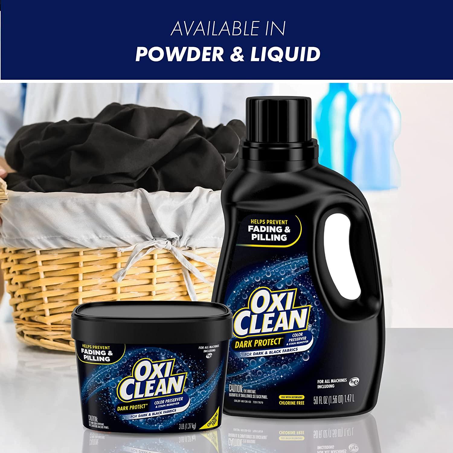 OxiClean Dark Protect Laundry Booster, Laundry Stain Remover for
