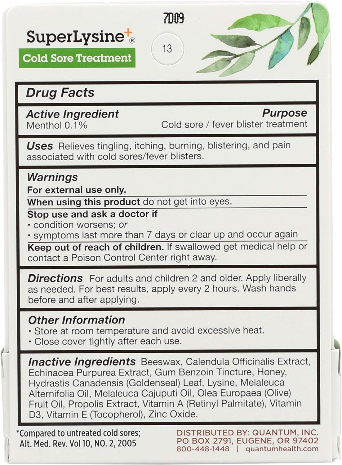 Quantum Health Super Lysine Plus+Cream (7 g)