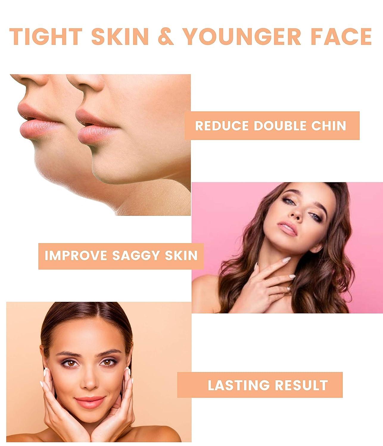 JOYUP Extra Length Premium Double Chin Reducer Strap Face Lifting Belt