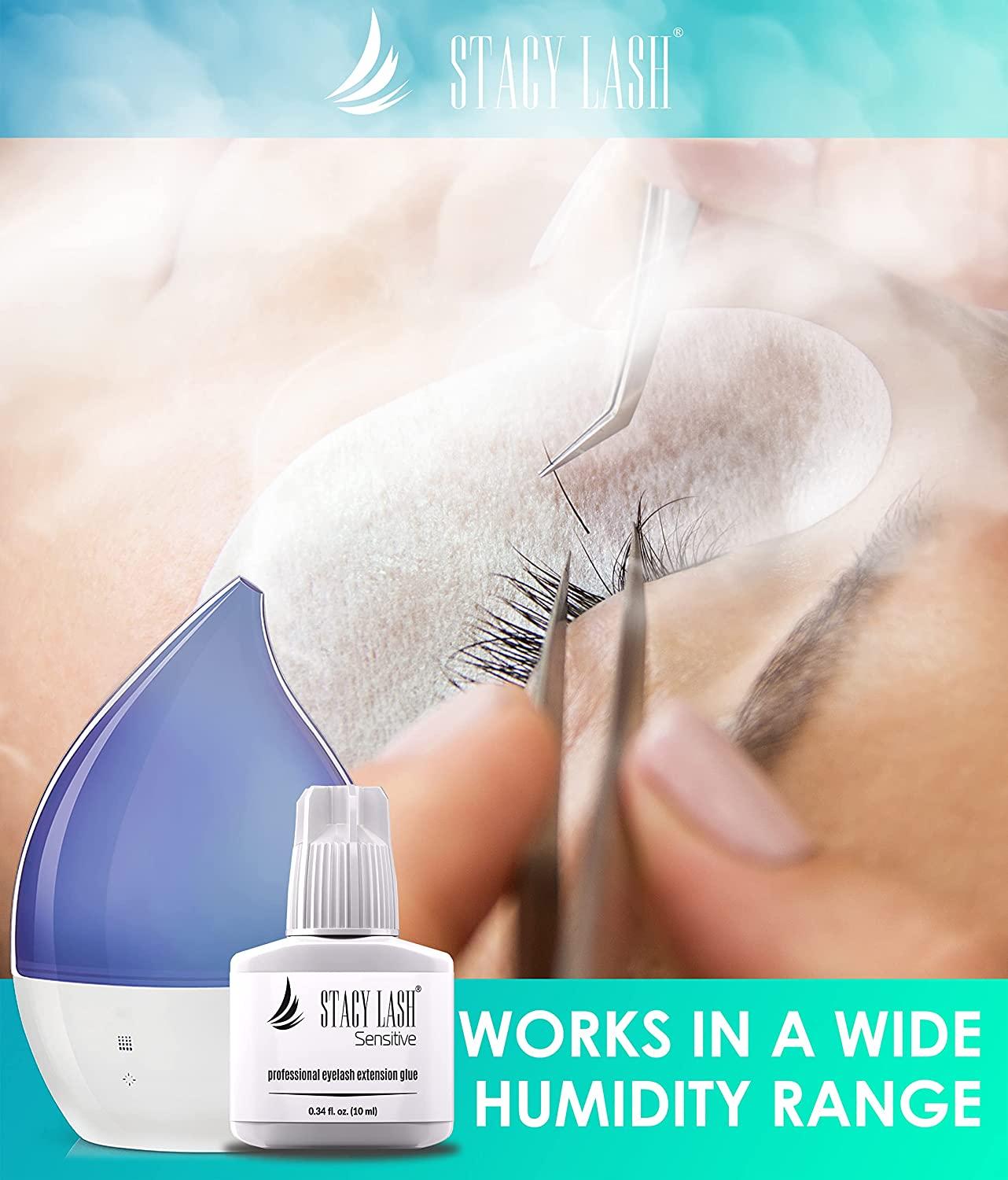 Sensitive Eyelash Extension Glue Stacy Lash (0.34 fl.oz / 10 ml) / Low