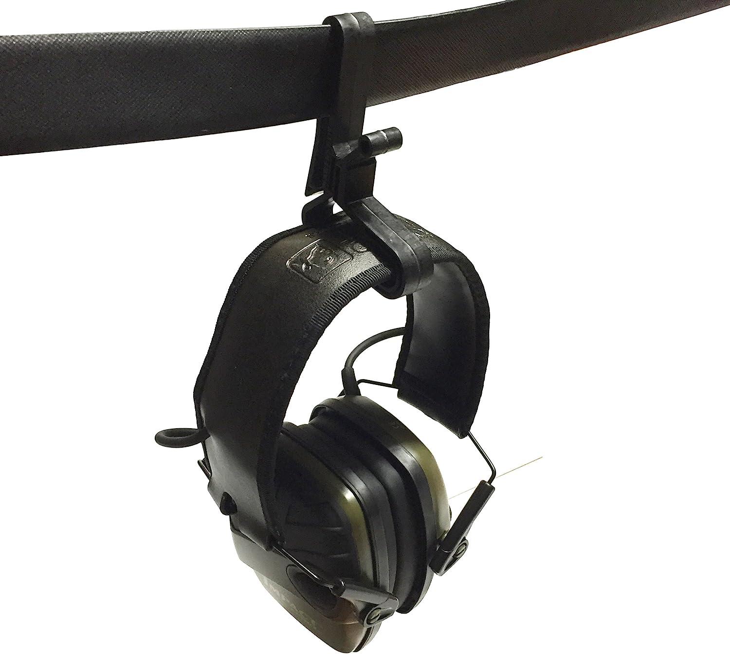 MakerShot Black Hearing Protection Belt Clip