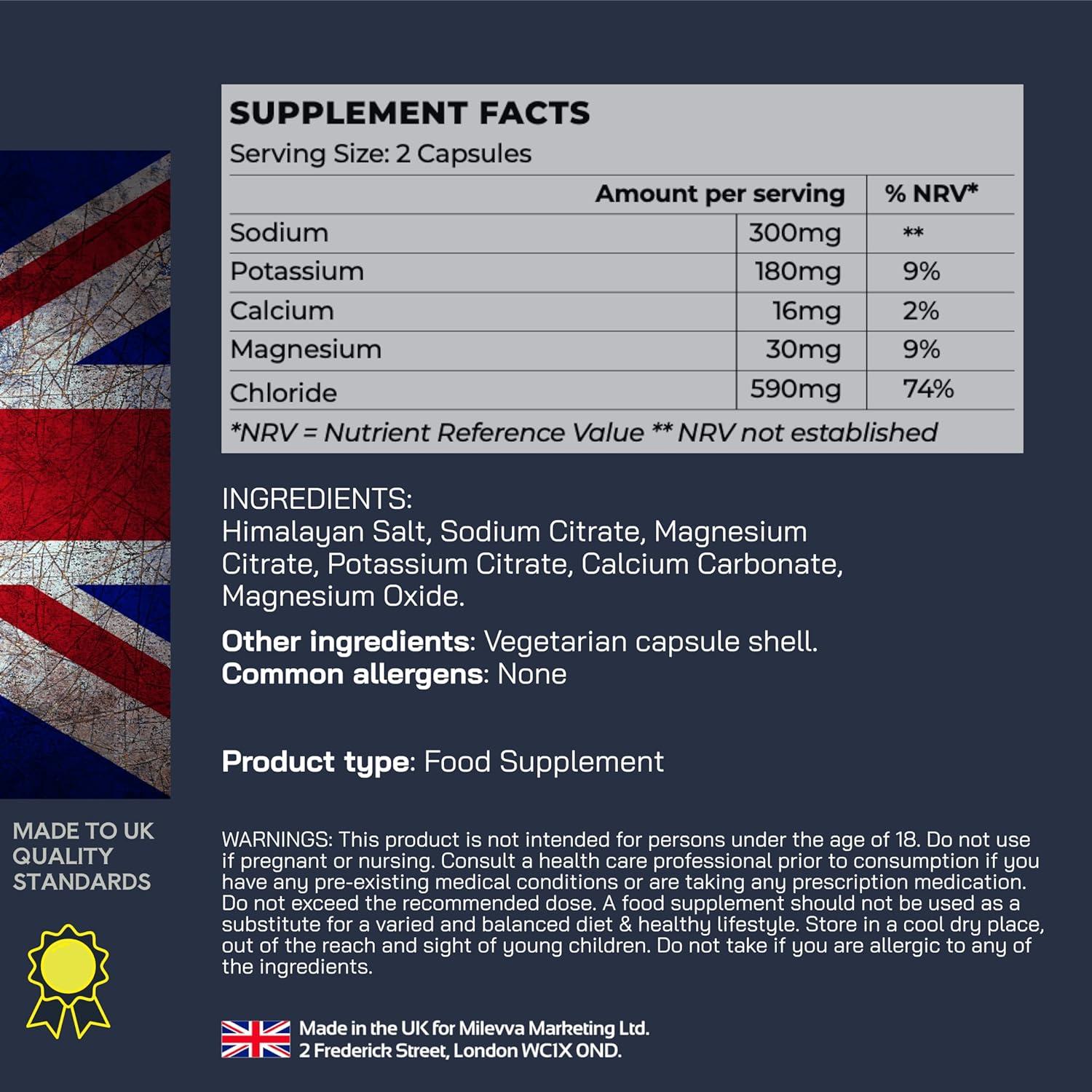 Electrolytes Tablets 120 Rapid Rehydration Tablets with Electrolytes