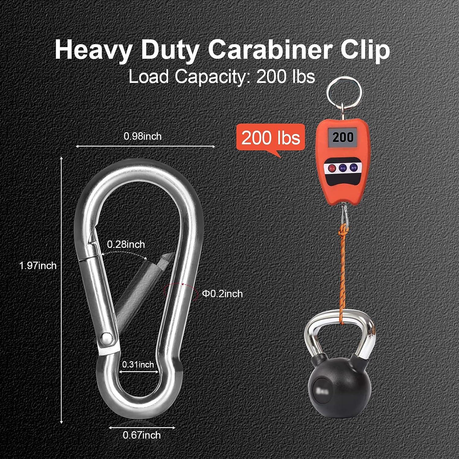 Keychain Clips Camping Lock Buckle Climbing Snap Clip Fishing Small  Carabiner