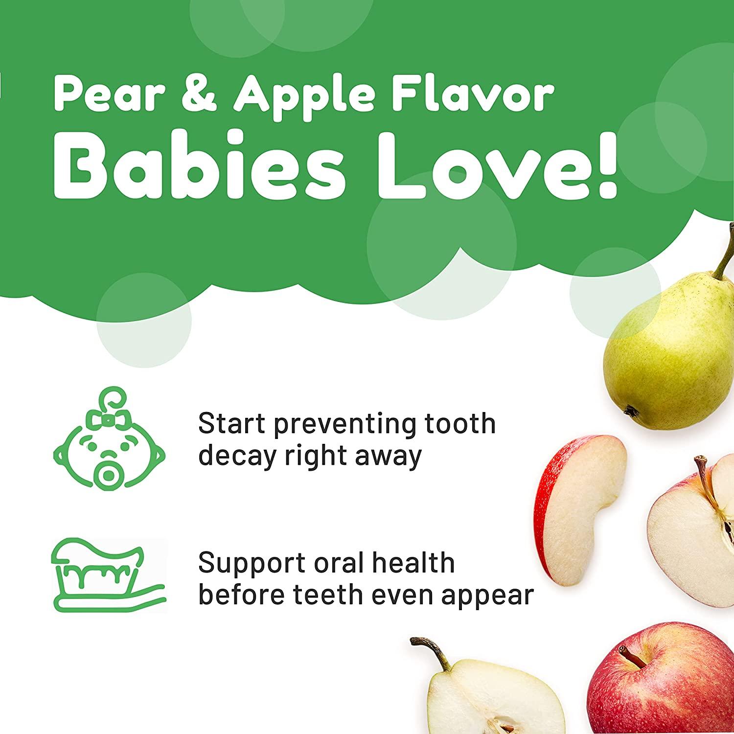 Happy Teeth Natural Baby Toothpaste FluorideFree Toothpaste for