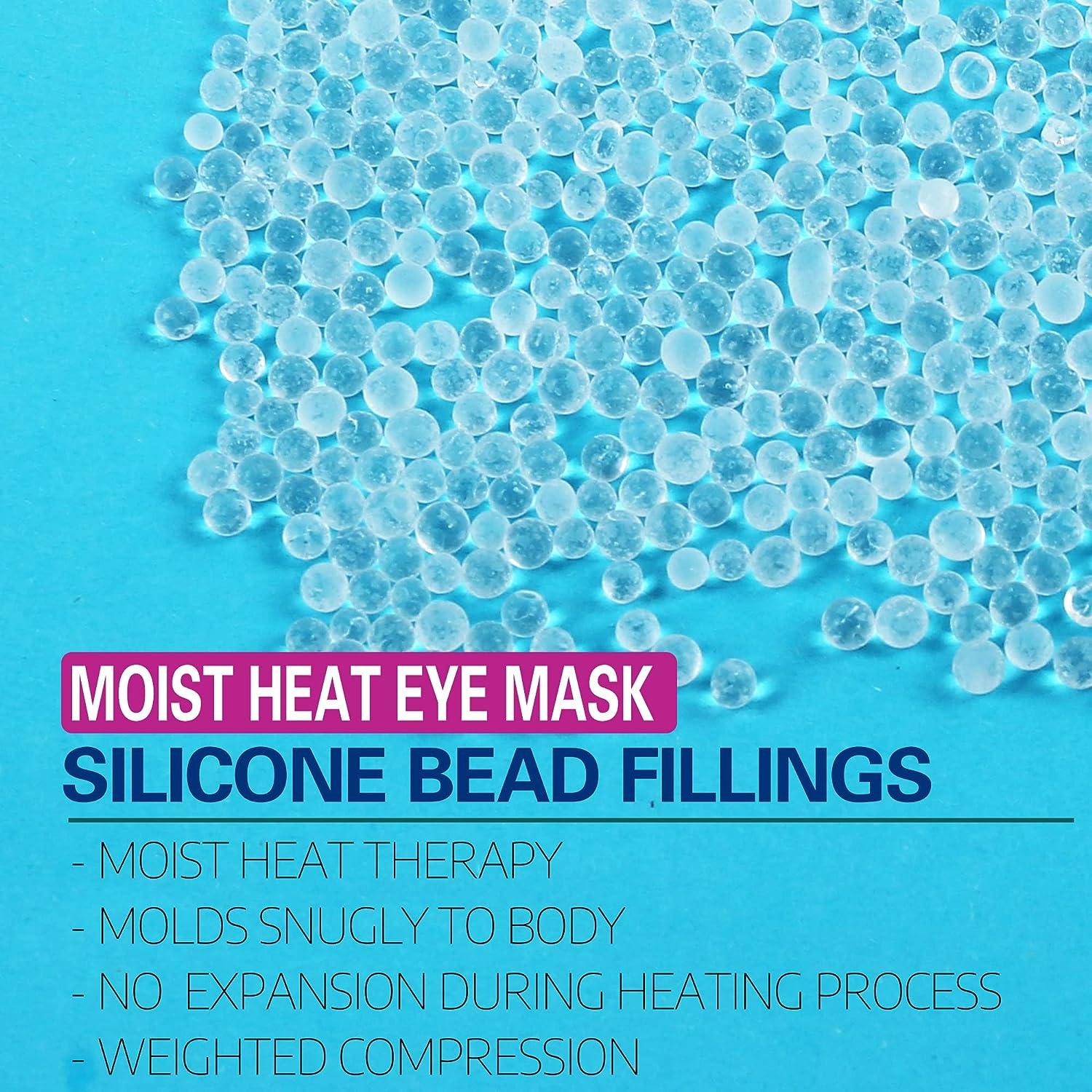 MEDLOT Eye Mask for Dry Eyes Eye Compress Moist Heat Therapy Hot Cold