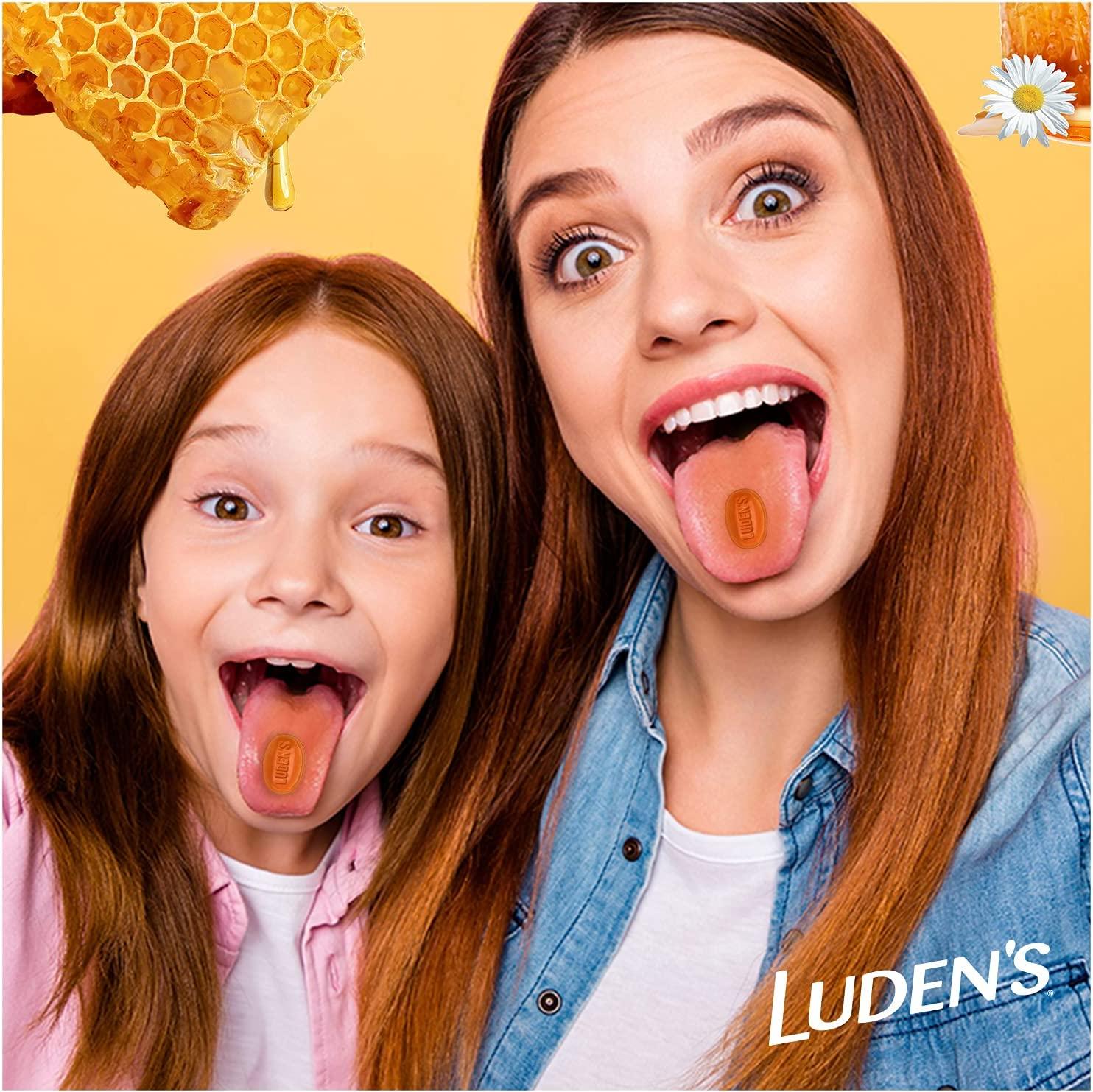 Luden's Pectin Lozenge with Wild Honey 30 Oral Demulcent Throat Drops