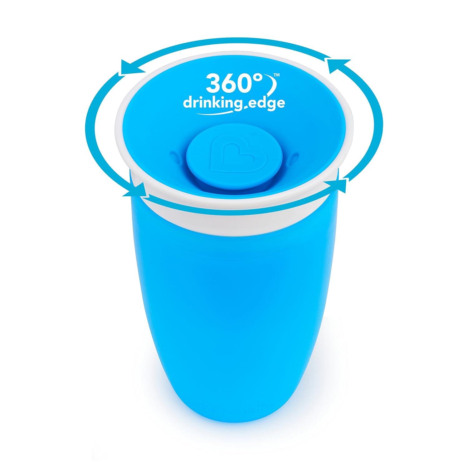 Munchkin Miracle 360 Spill Proof Water Bottle with Fast Flow Rate