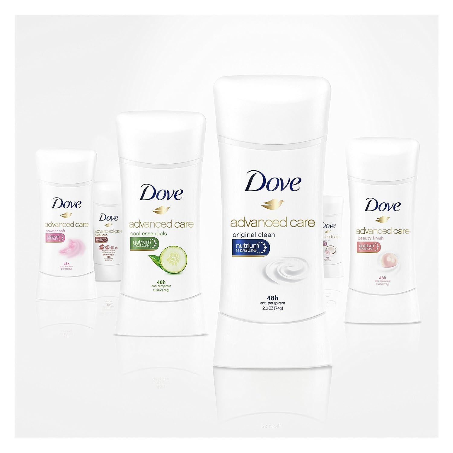 Dove Advanced Care Antiperspirant Deodorant Cool Essentials 2.6 oz