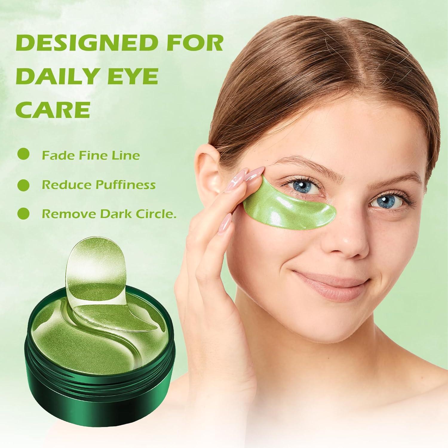 Moulis Eye Pads Mit 24k Gold Collagen – 25 Paar, Gegen Augenringe, Tränensäcke & Falten, Feuchtigkeitsspendend