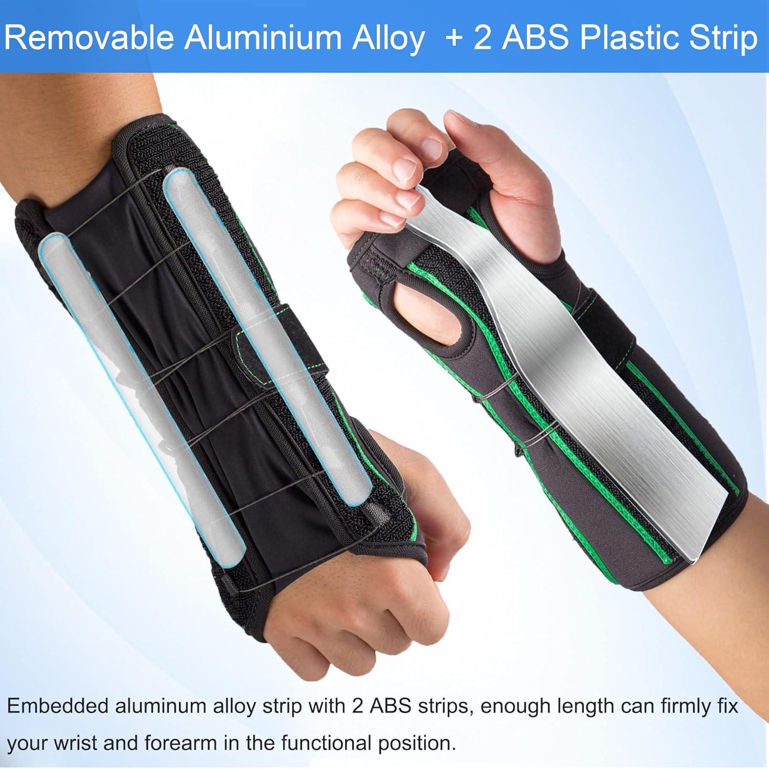 Buy Reversible Wrist & Forearm Support Splint Brace for Carpal Tunnel ...