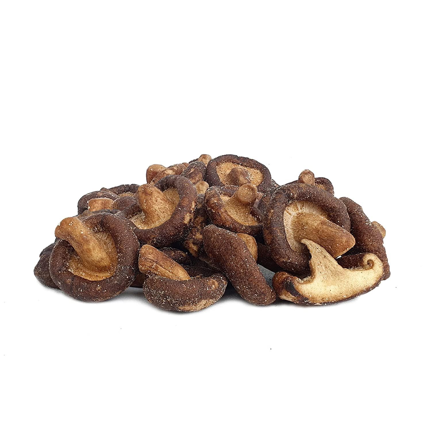 Shiitake Mushroom Crisps Lightly Cooked and Seasoned 2.3 oz (Pack of 1)