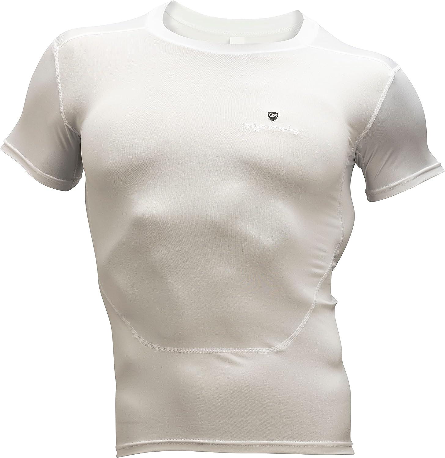 Boys Compression Shirt Cool Dry Short Sleeve for Youth Sports