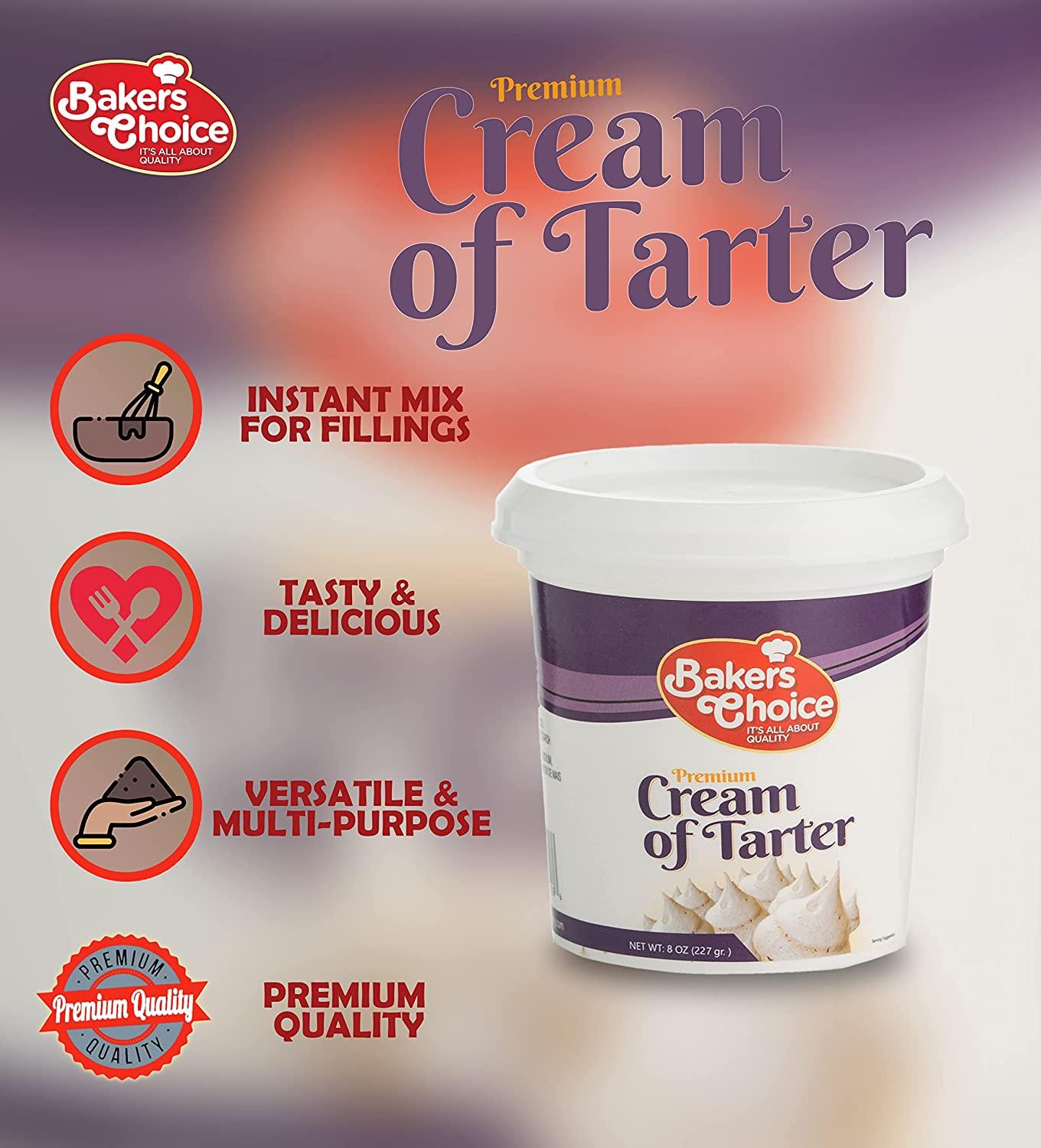 Premium Cream of Tartar for Baking and Cooking Ingredient Cream of Tarter Powder Prevents